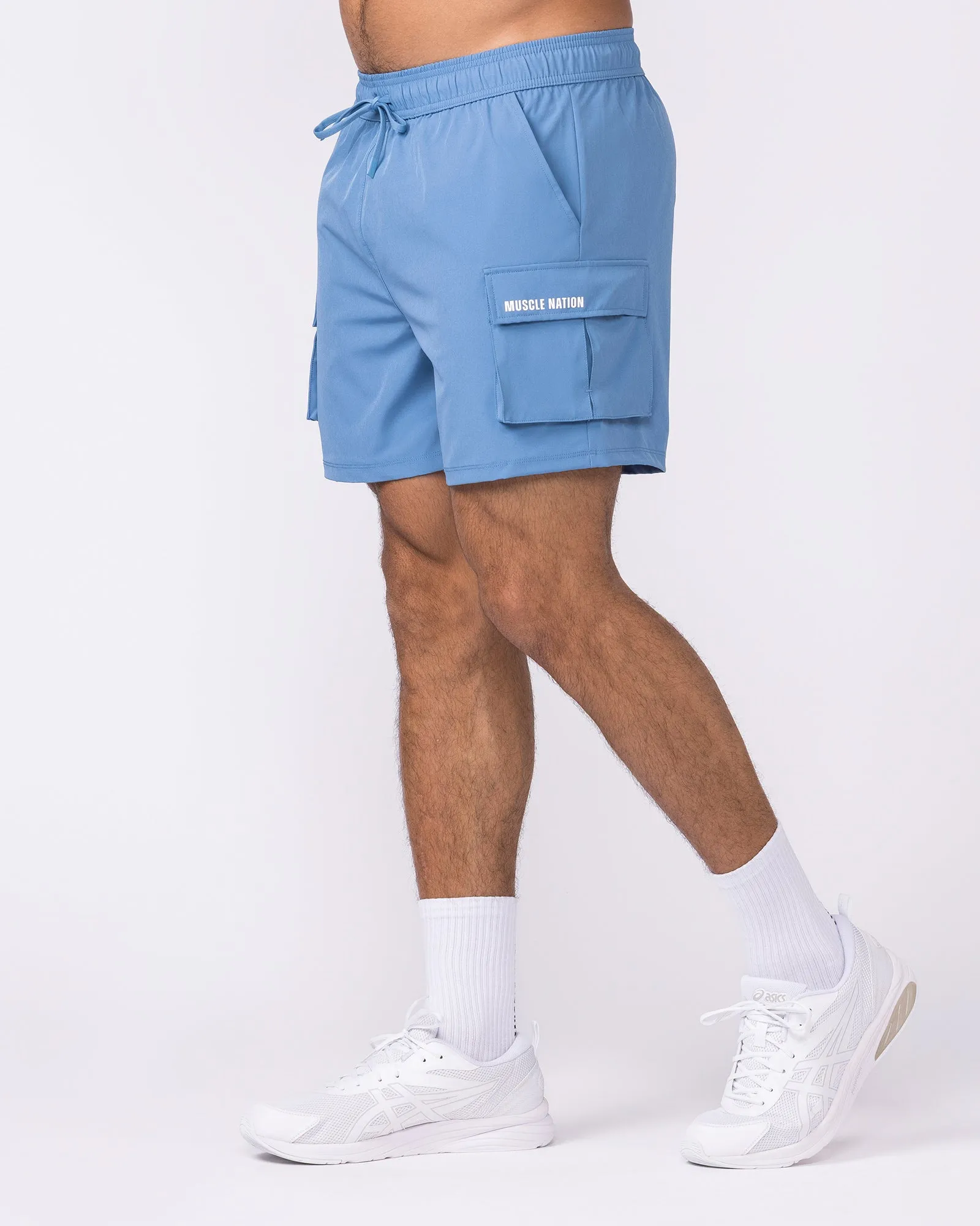 Active Cargo 5" Shorts - Pacific sold by Muscle Nation product image thumbnail 4