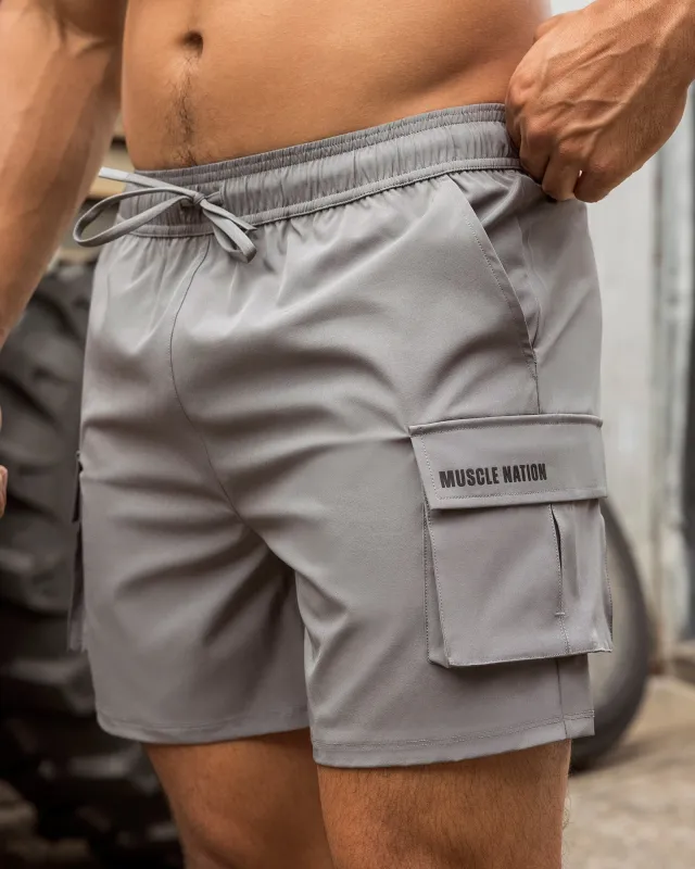 Active Cargo 5" Shorts - Tornado made by Muscle Nation