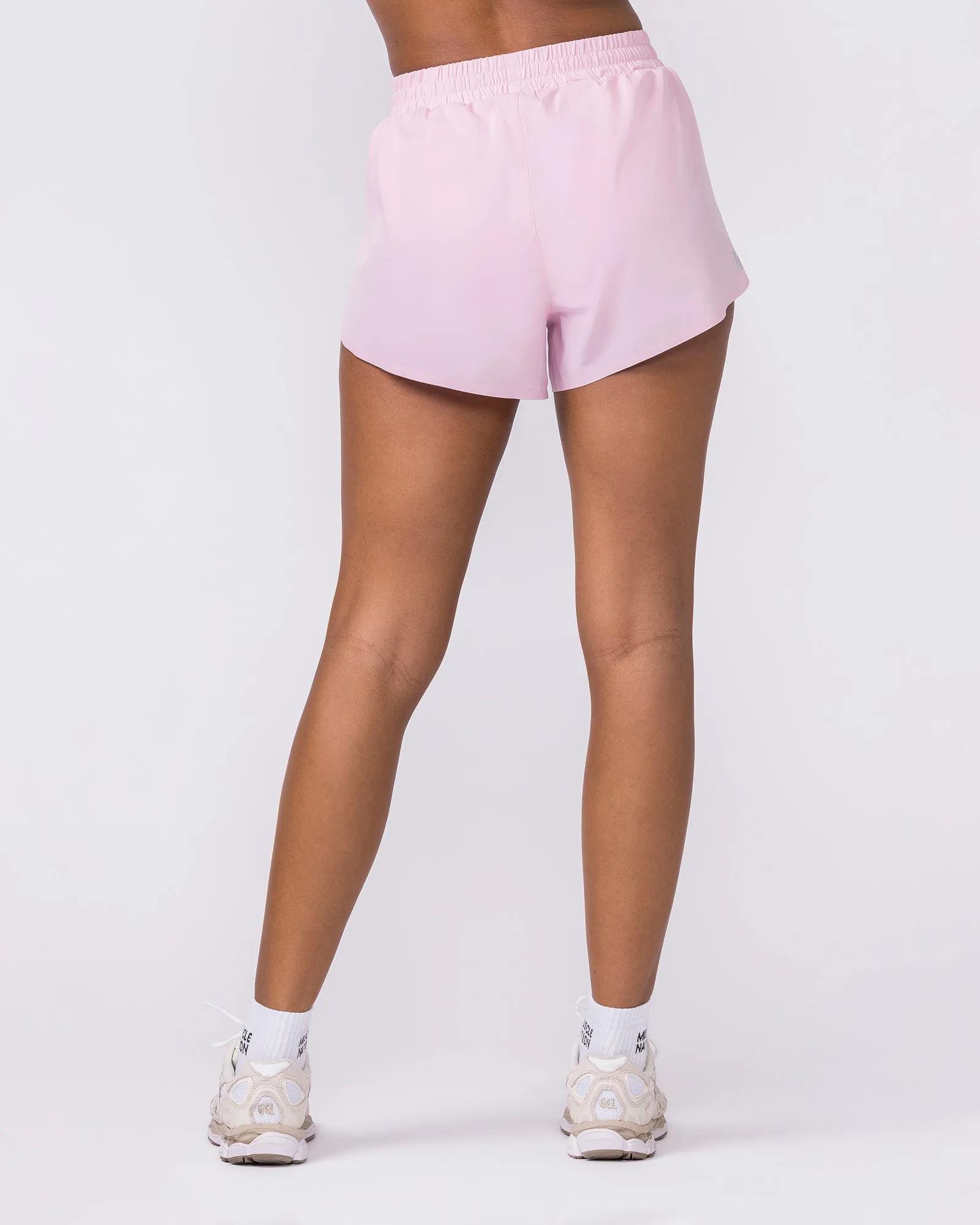 Pace 3" High-Waisted Run Shorts - Blossom sold by Muscle Nation product image thumbnail 4