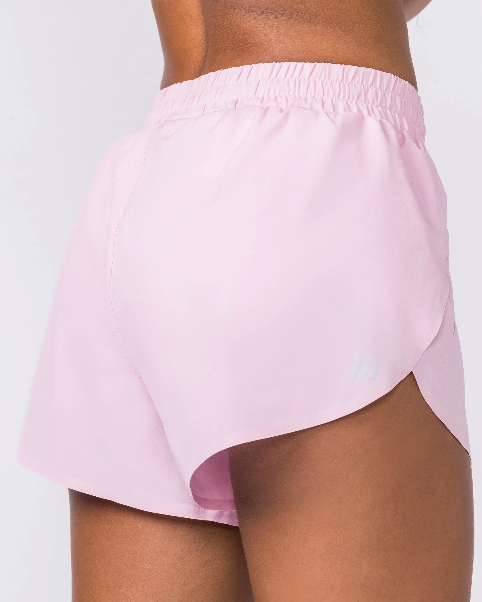 Pace 3" High-Waisted Run Shorts - Blossom sold by Muscle Nation product image thumbnail 5
