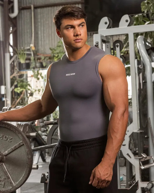 Apex Sleeveless Tee - Tornado made by Muscle Nation