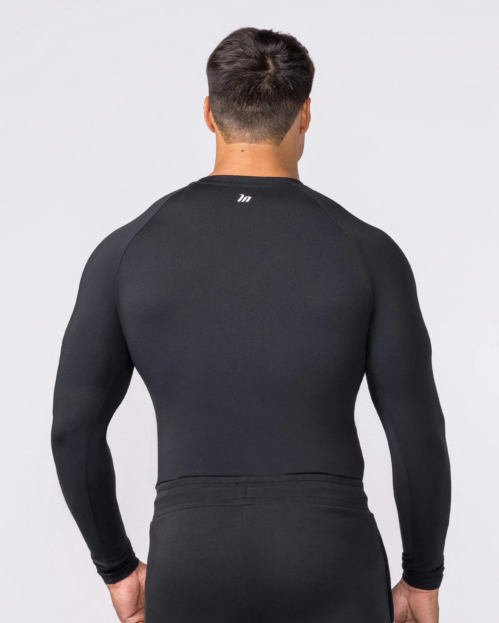Apex Long Sleeve Tee - Black sold by Muscle Nation product image thumbnail 5