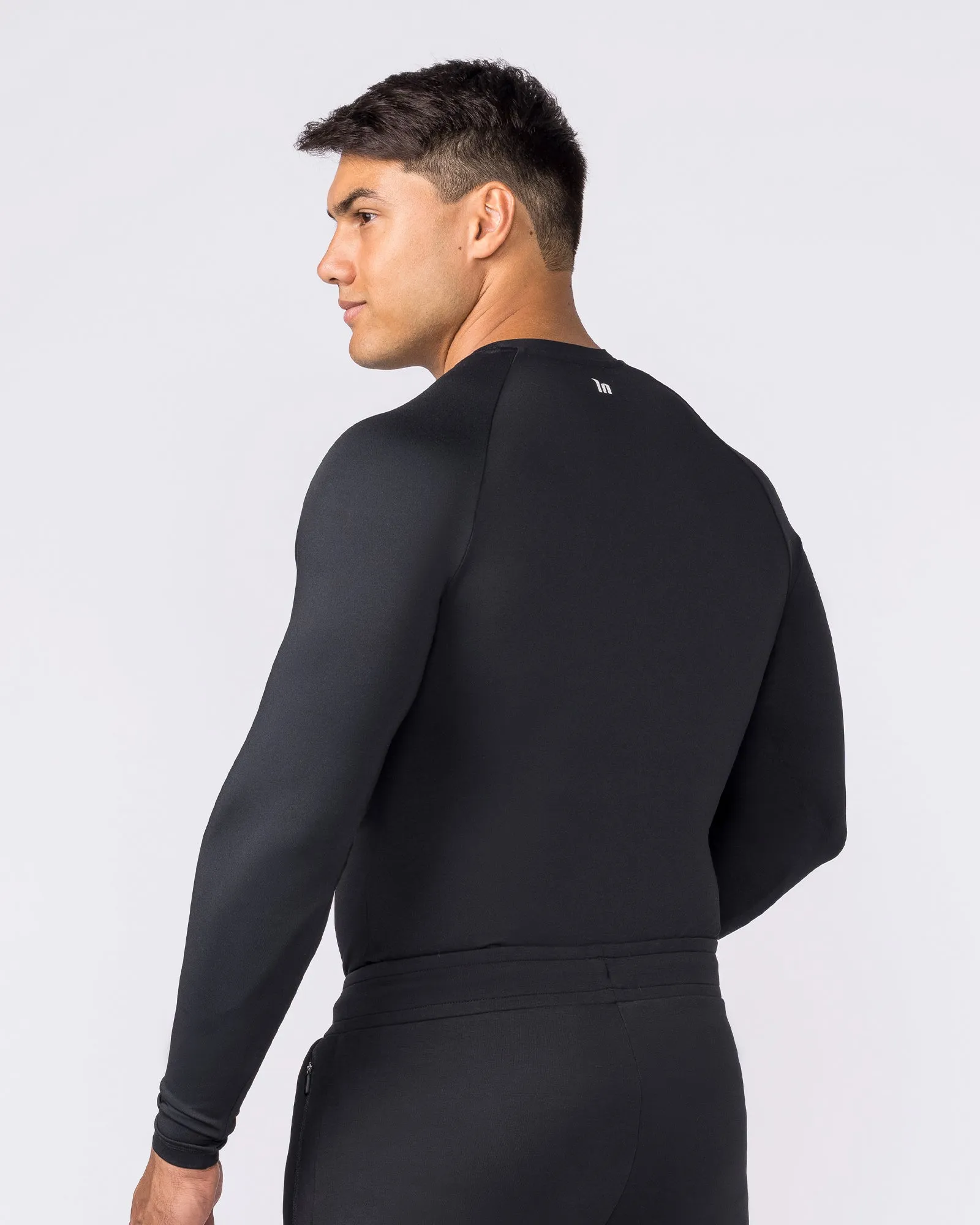 Apex Long Sleeve Tee - Black sold by Muscle Nation product image thumbnail 2