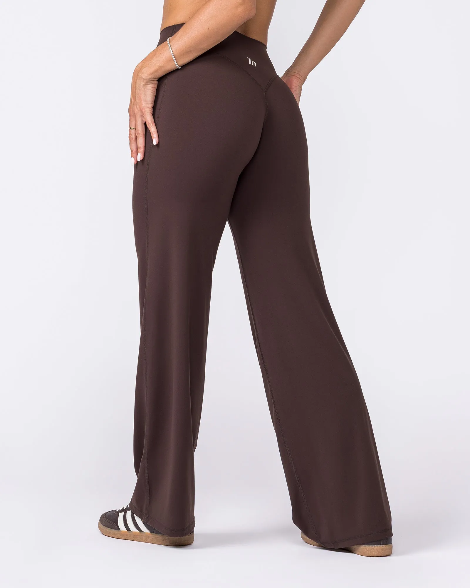 Aura Straight Leg Leggings Tall - Cocoa sold by Muscle Nation product image thumbnail 4