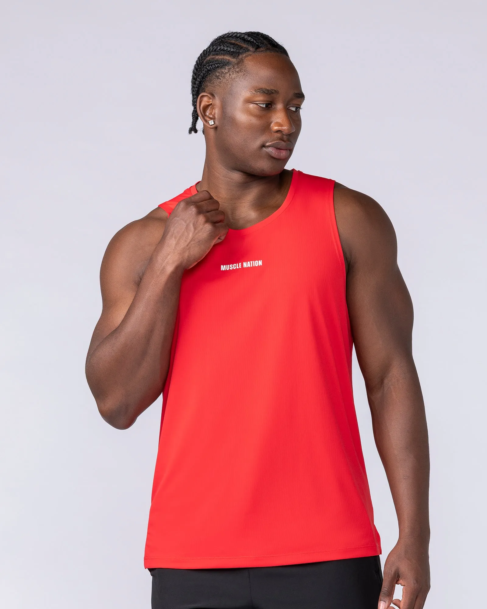 Aero Active Tank - Poppy sold by Muscle Nation product image thumbnail 3
