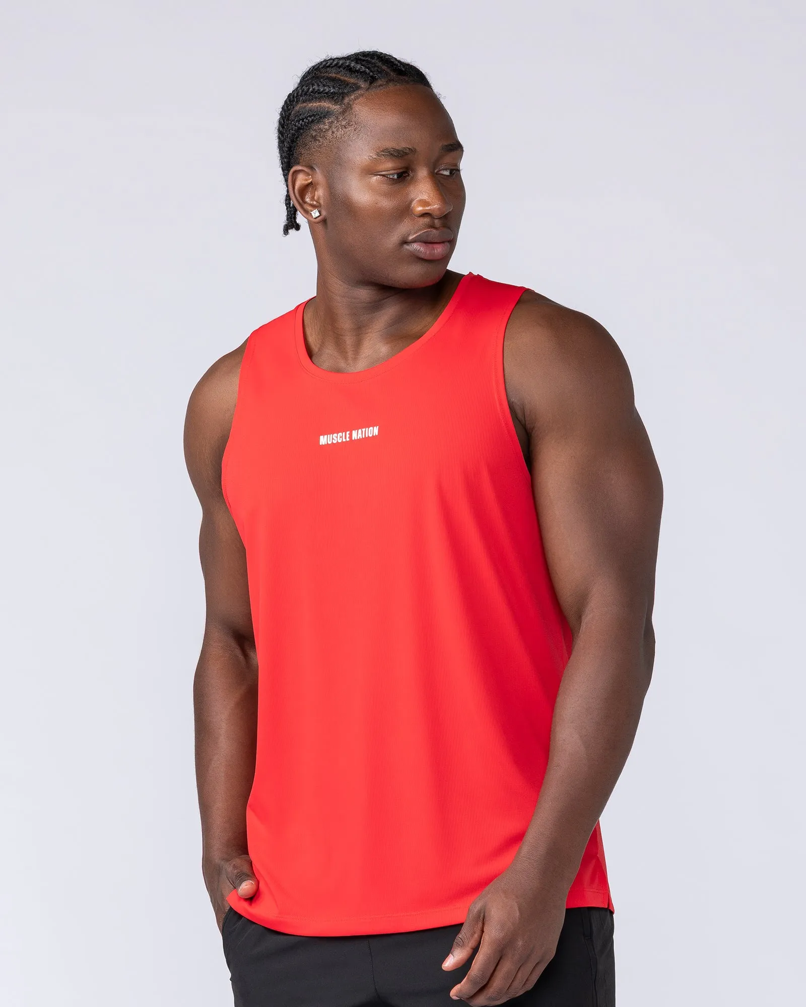 Aero Active Tank - Poppy sold by Muscle Nation