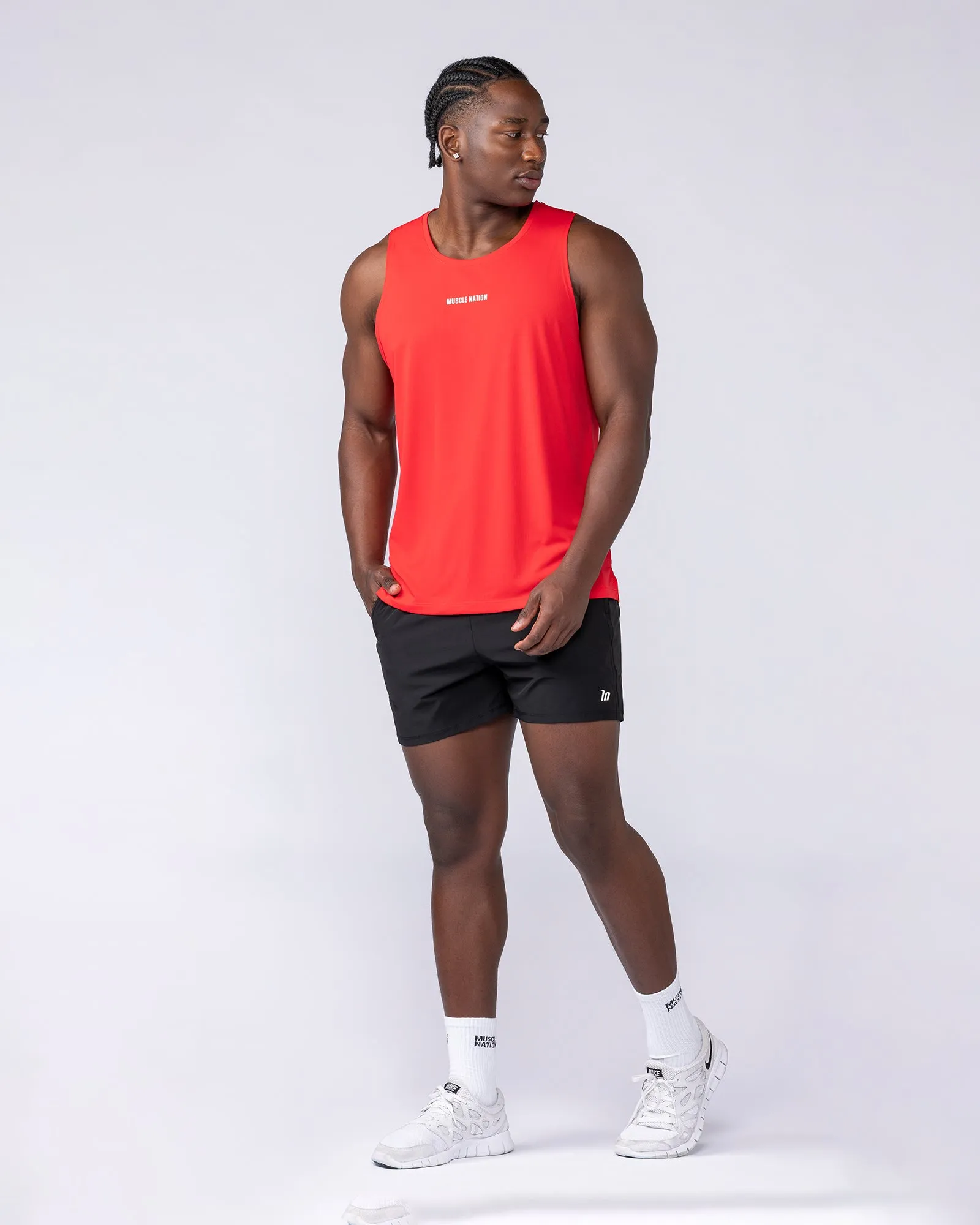 Aero Active Tank - Poppy sold by Muscle Nation product image thumbnail 5