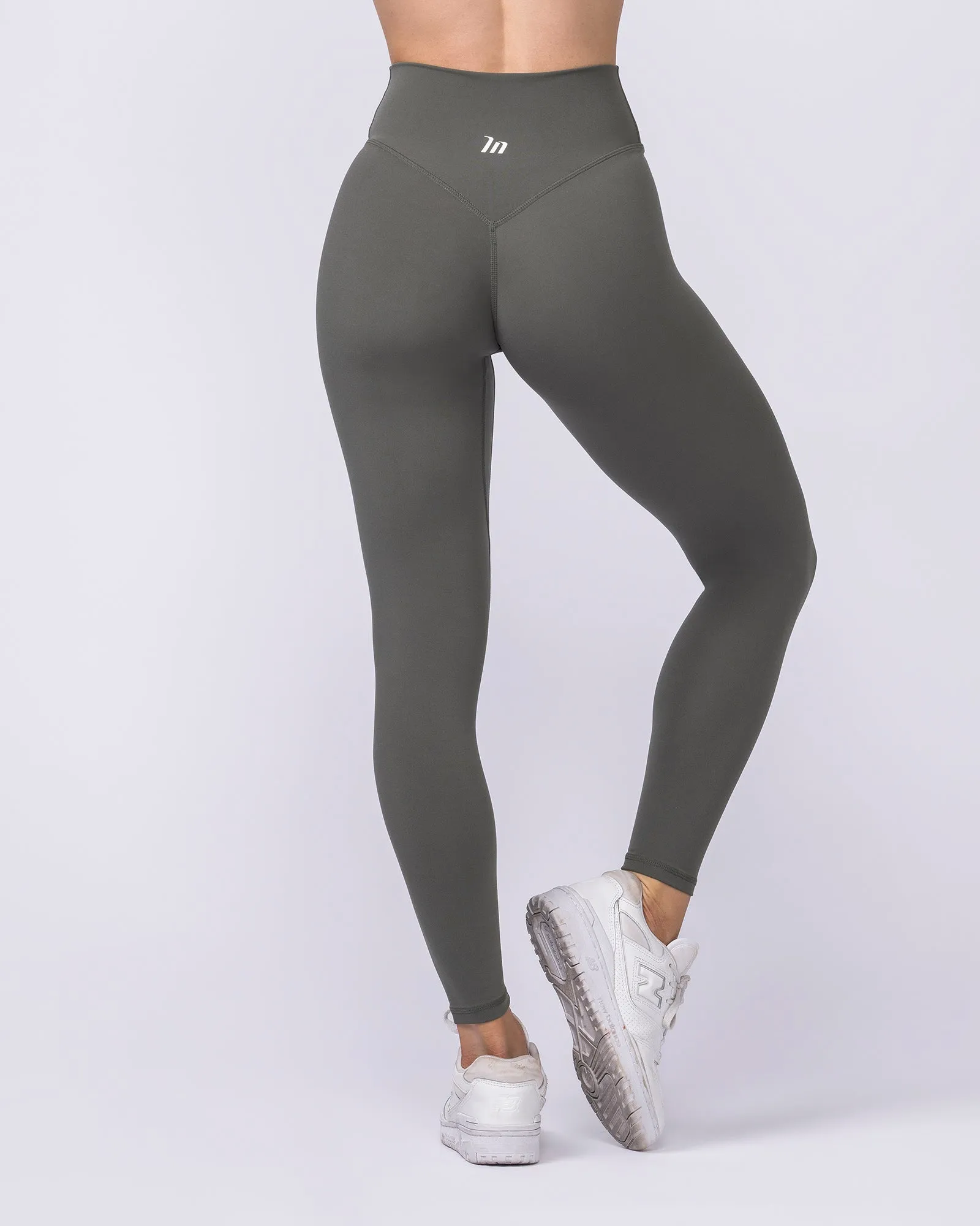 Liberty High Rise Ankle Length Leggings - Eucalyptus sold by Muscle Nation product image thumbnail 4