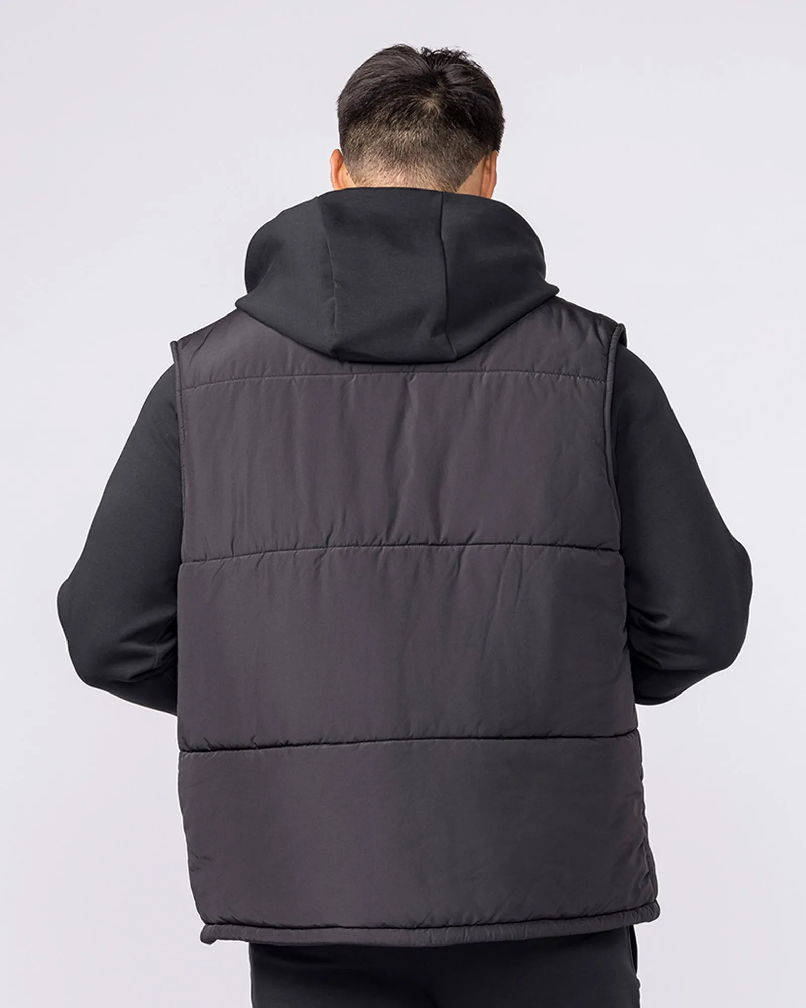 Essential Puffer Vest - Black sold by Muscle Nation product image thumbnail 4