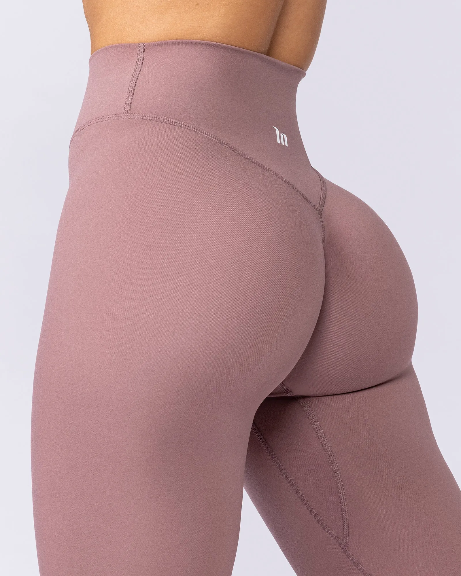 Liberty High Rise Ankle Length Leggings - Mocha Berry sold by Muscle Nation product image thumbnail 3