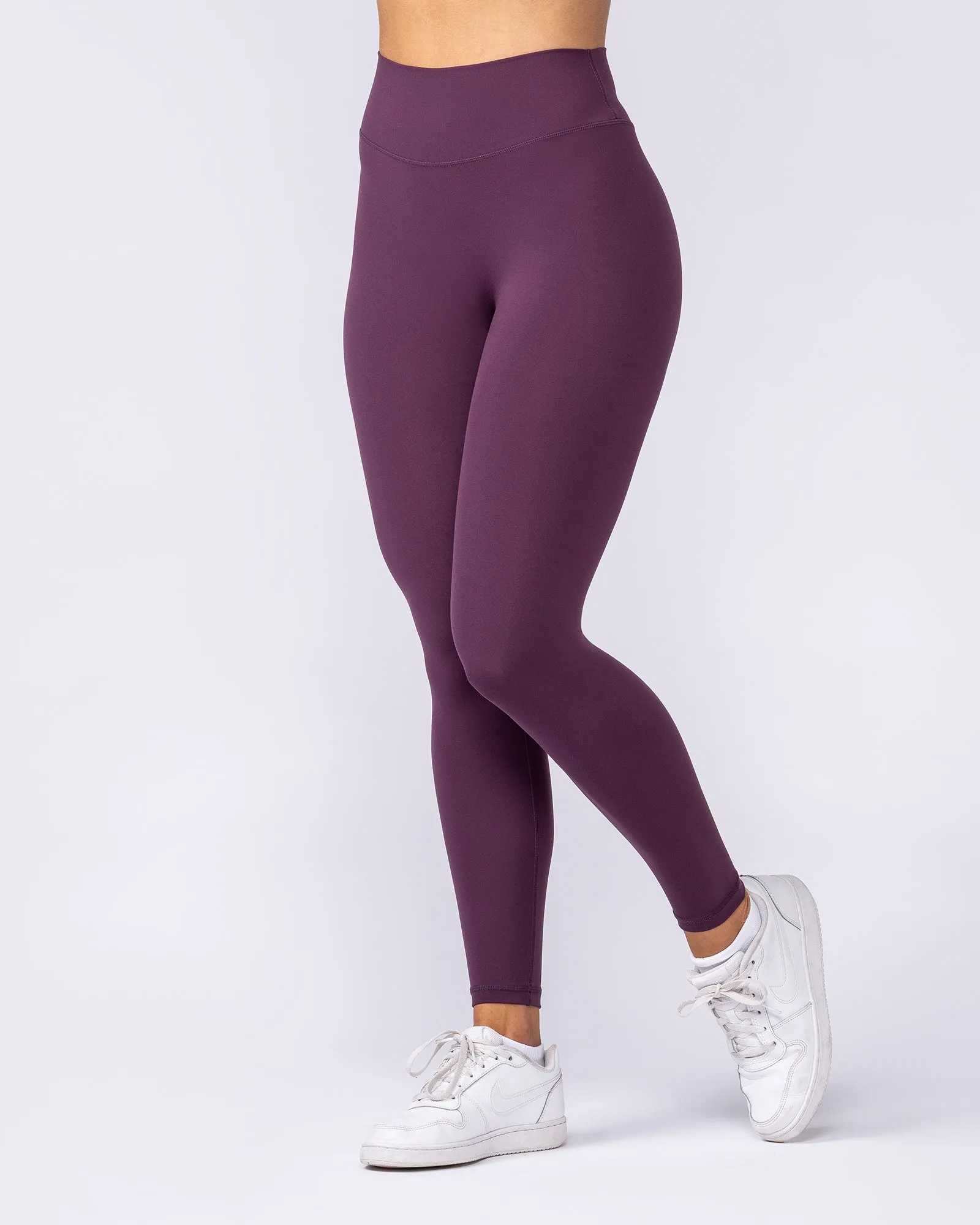 Liberty High Rise Ankle Length Leggings - Cranberry sold by Muscle Nation product image thumbnail 2