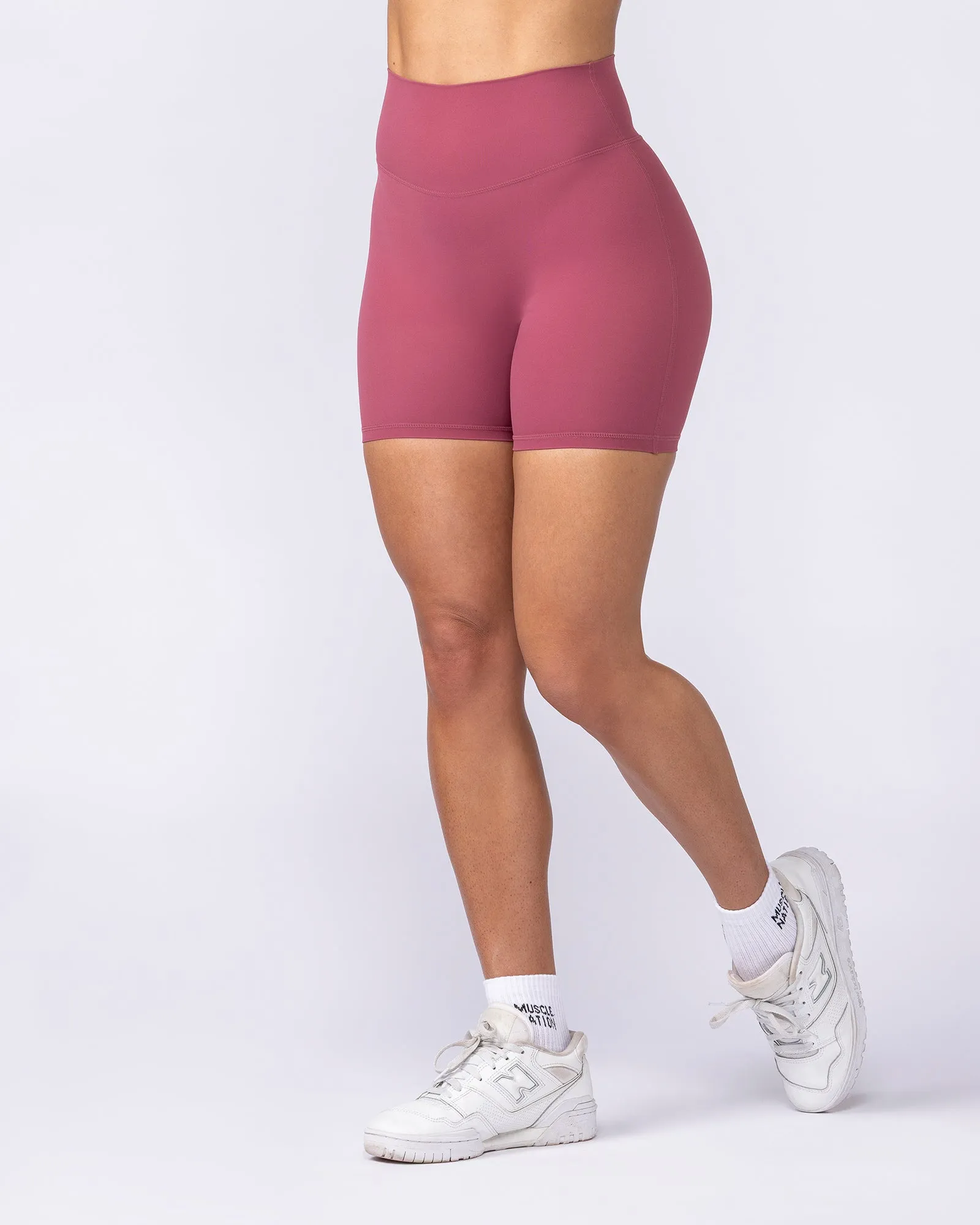Aura Peachy Invisible Scrunch Bike Shorts - Maple sold by Muscle Nation product image thumbnail 2