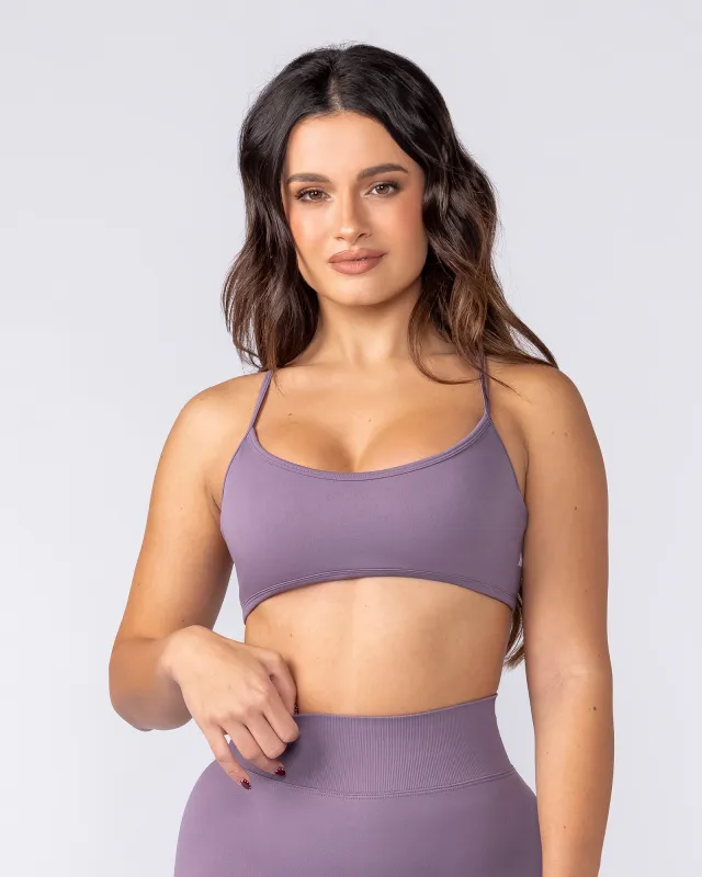 Sculpt Seamless Bralette - Dark Thistle made by Muscle Nation