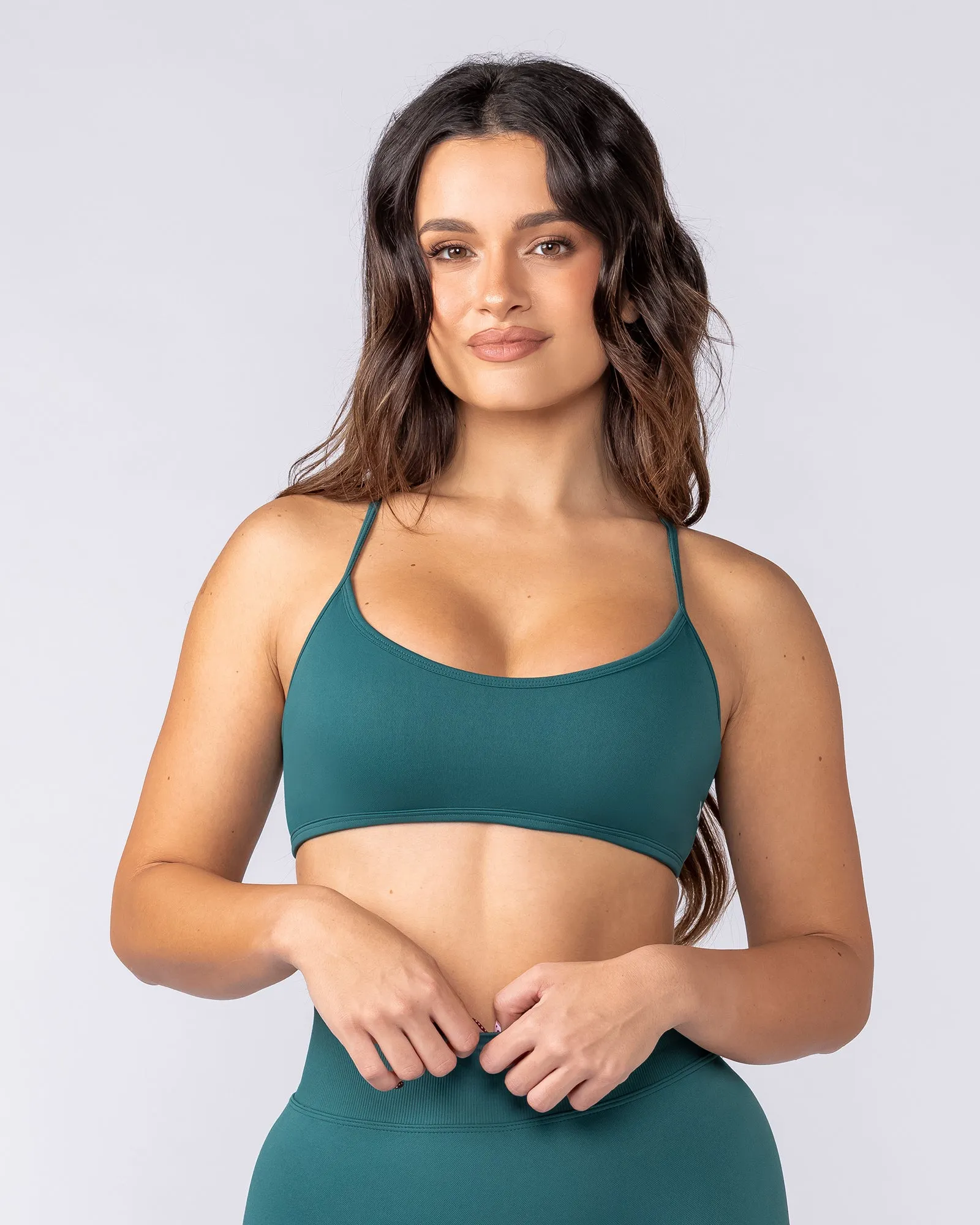 Sculpt Seamless Bralette - Dark Jade sold by Muscle Nation product image thumbnail 3