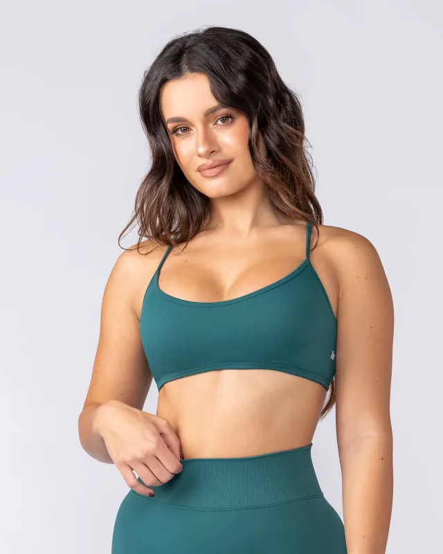 Sculpt Seamless Bralette - Dark Jade made by Muscle Nation