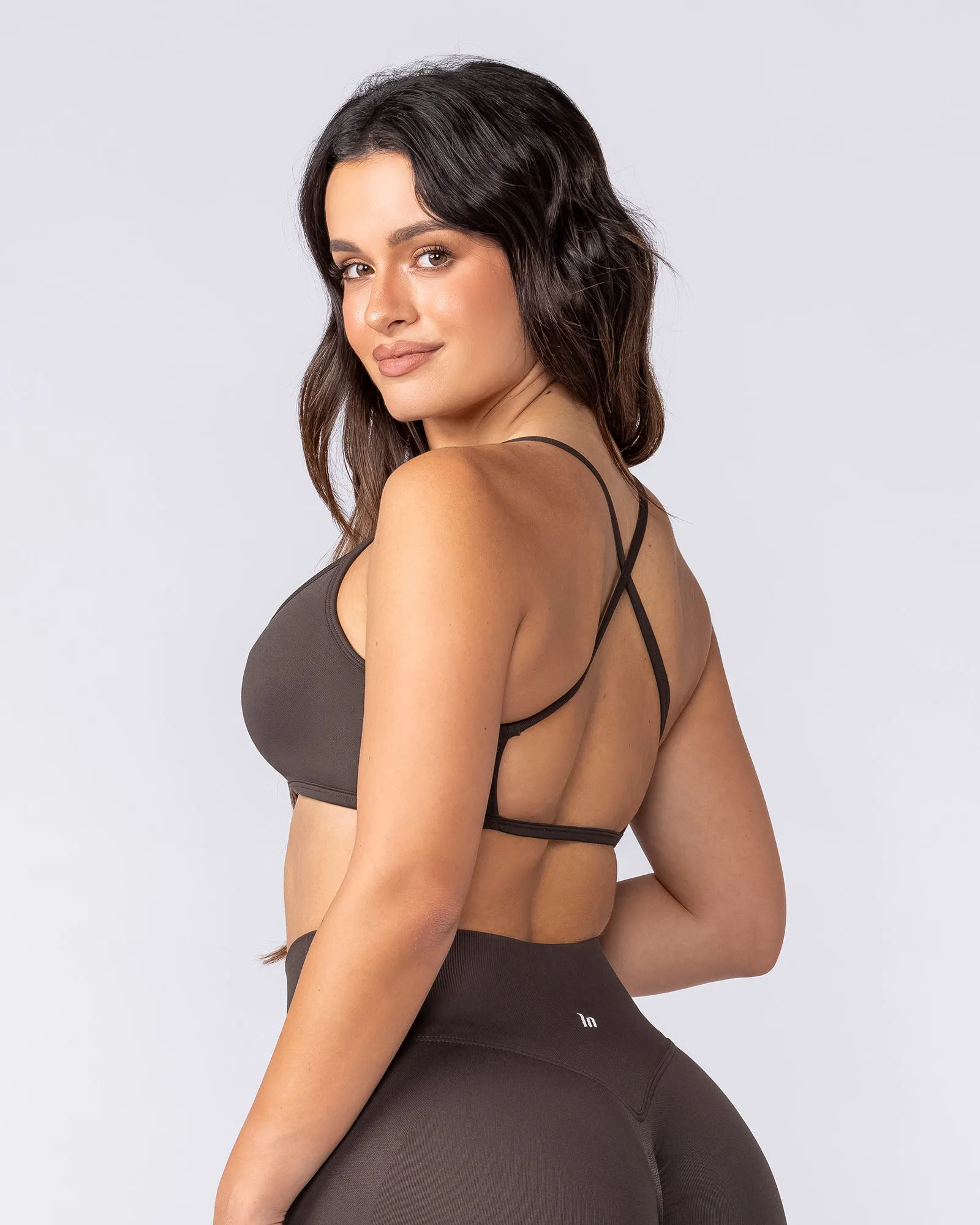 Sculpt Seamless Bralette - Cocoa sold by Muscle Nation product image thumbnail 2