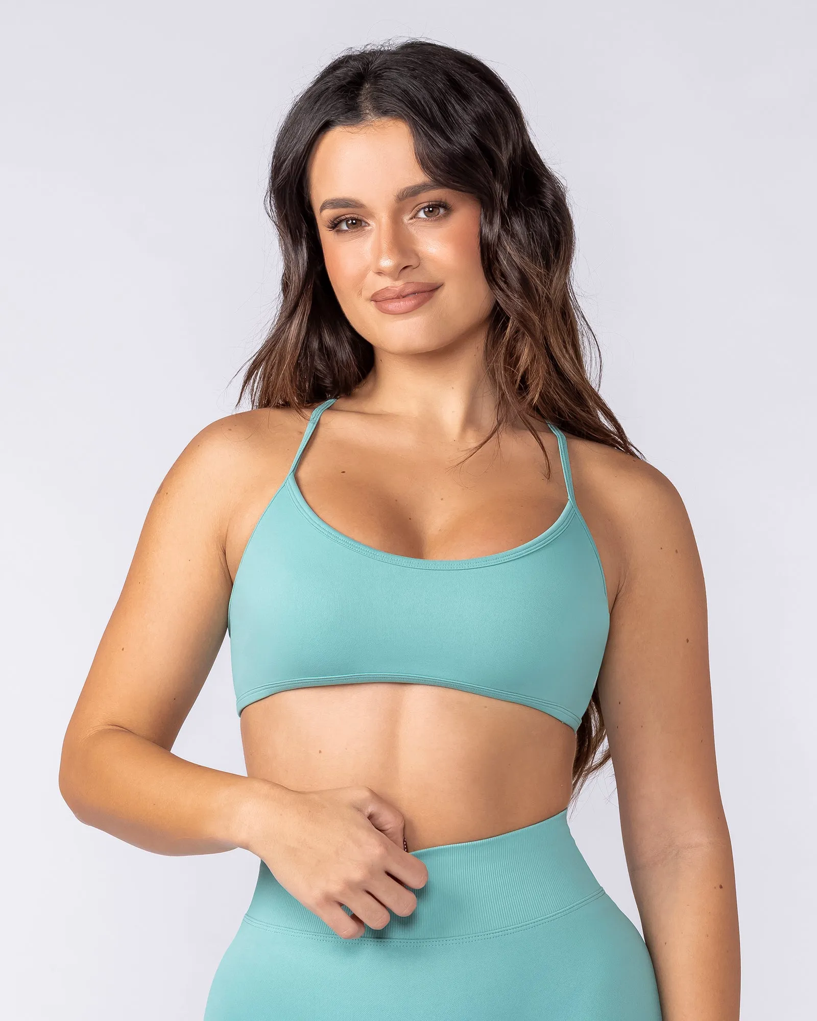 Sculpt Seamless Bralette - Green Coral sold by Muscle Nation product image thumbnail 3
