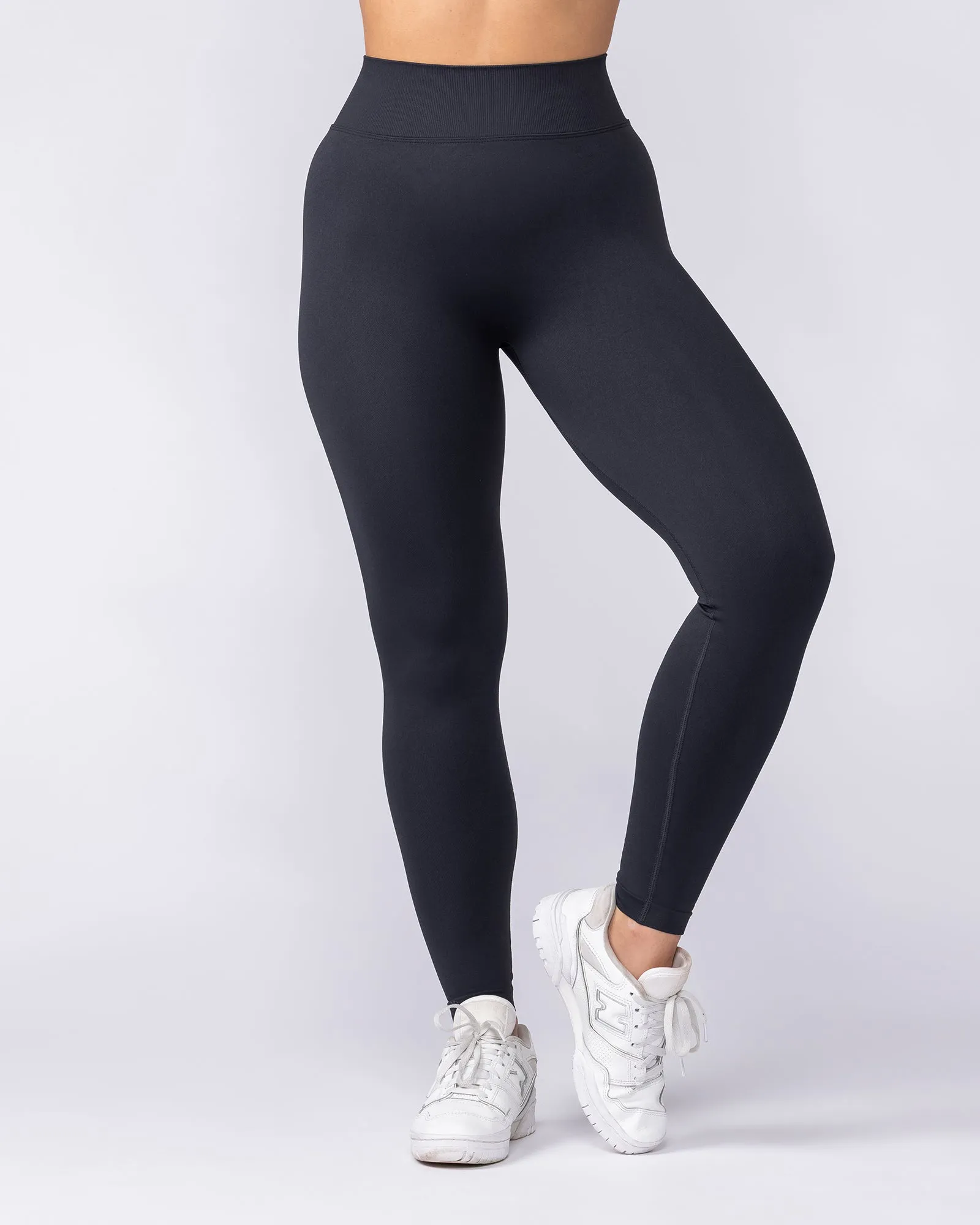 Sculpt Seamless Ankle Length Leggings - Black sold by Muscle Nation product image thumbnail 4