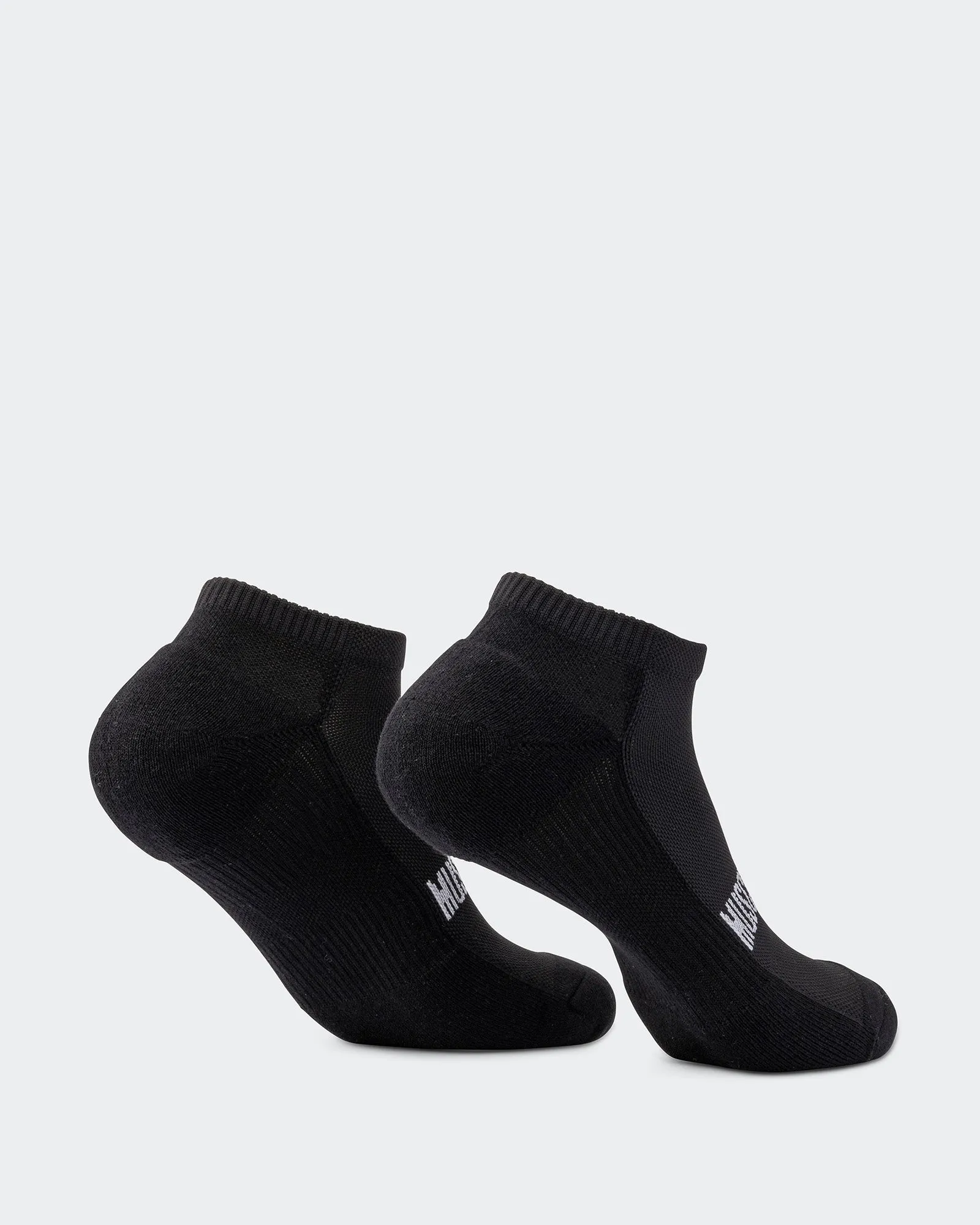 Womens Ankle Socks 2 pack - Black sold by Muscle Nation product image thumbnail 4