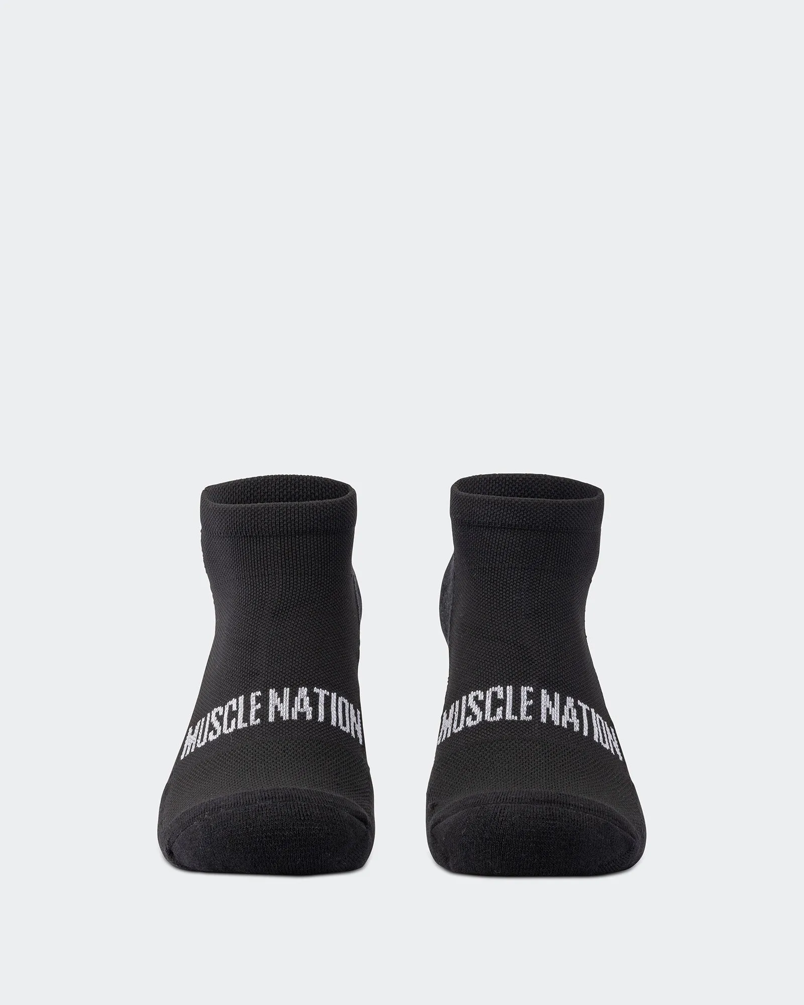 Womens Ankle Socks 2 pack - Black sold by Muscle Nation product image thumbnail 3
