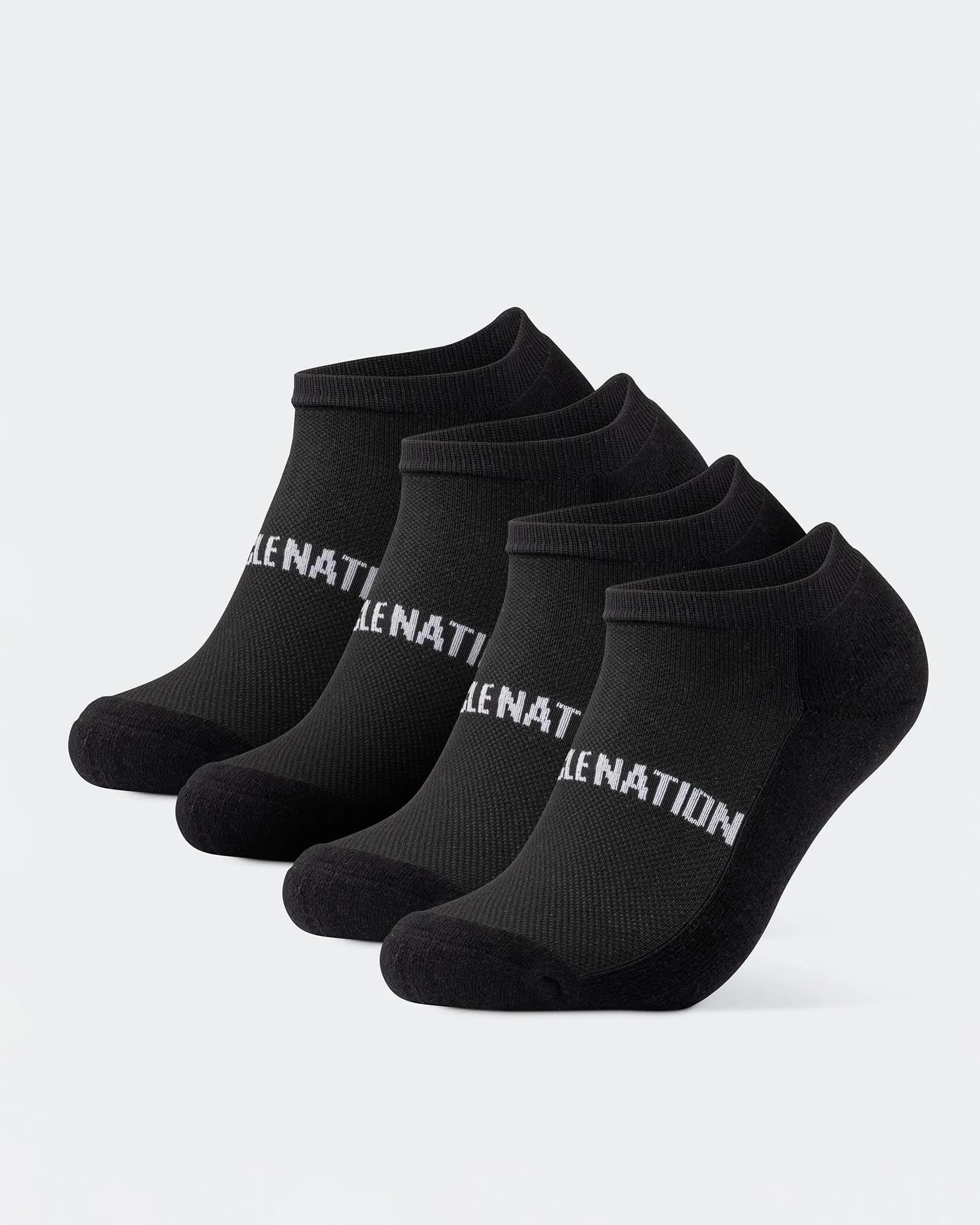 Womens Ankle Socks 2 pack - Black sold by Muscle Nation