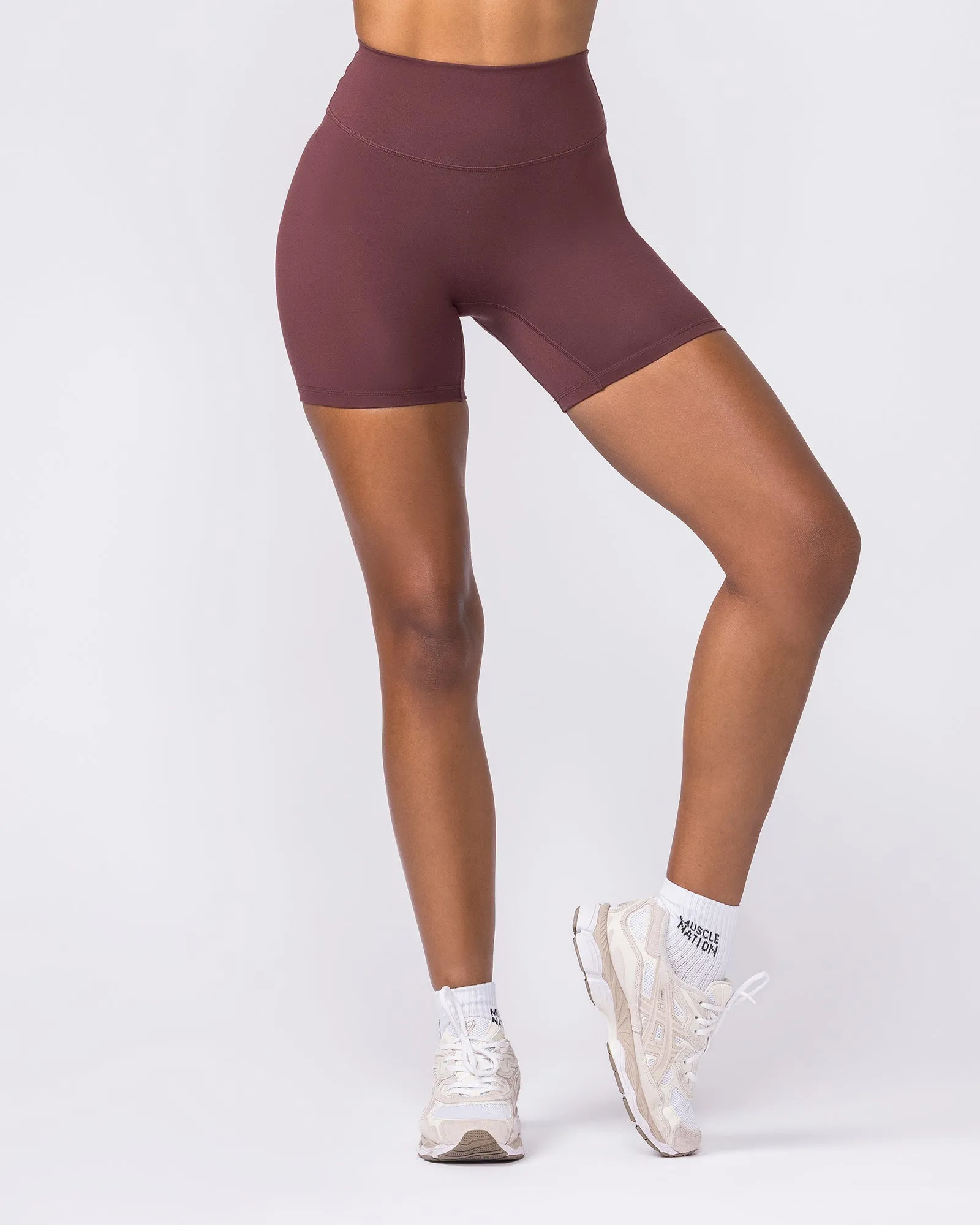 Everyday High Rise Bike Shorts - Rocky Road sold by Muscle Nation product image thumbnail 4