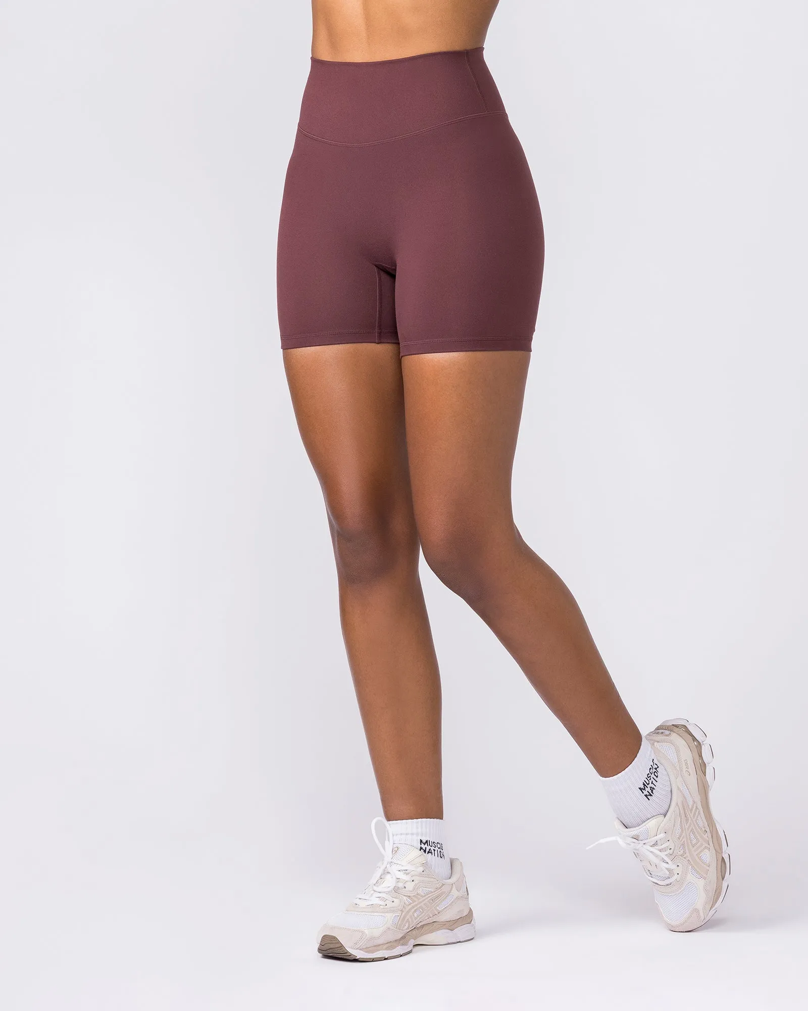 Everyday High Rise Bike Shorts - Rocky Road sold by Muscle Nation product image thumbnail 2