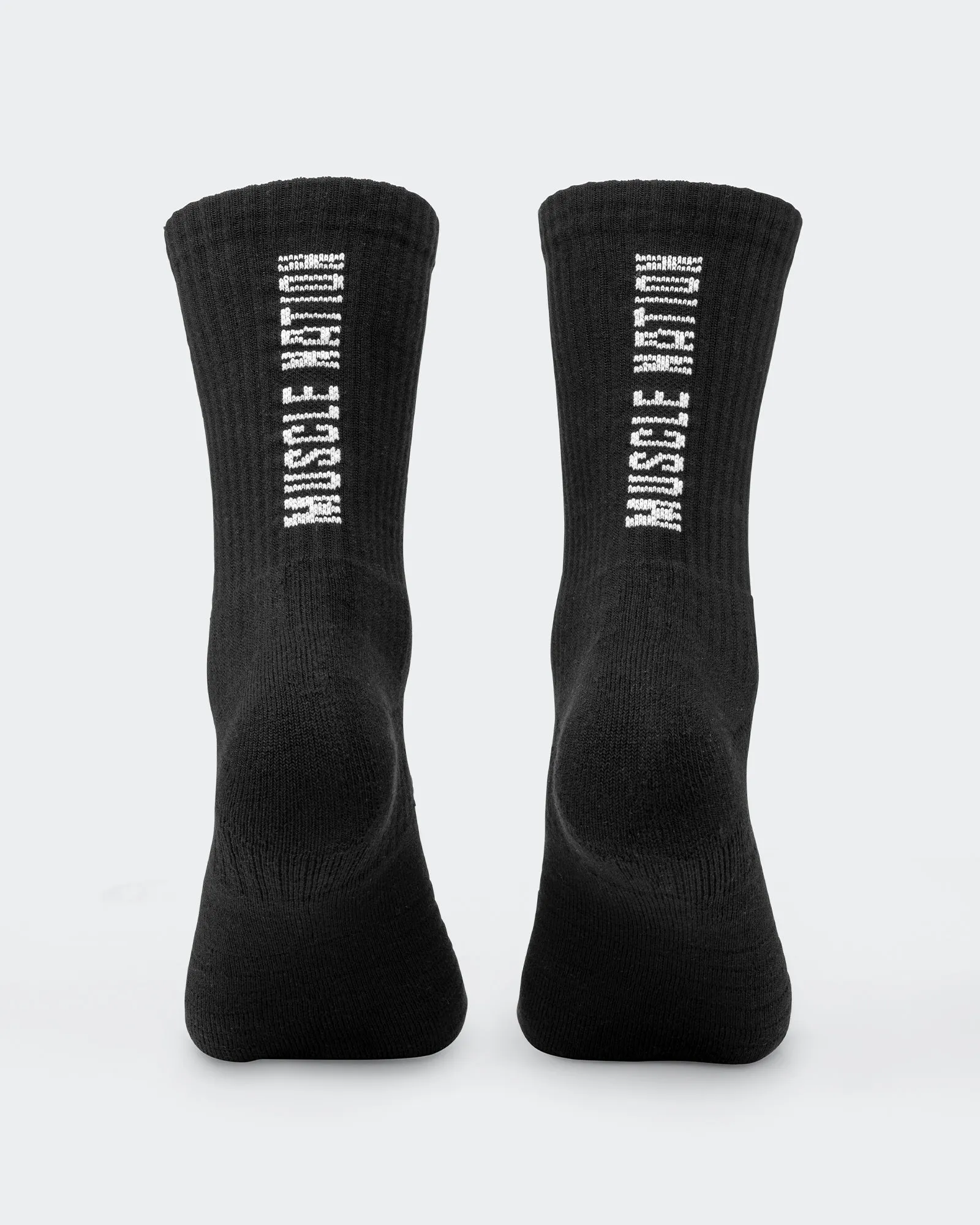 Mens Trainer Crew Sock 2 pack - Black White sold by Muscle Nation product image thumbnail 3