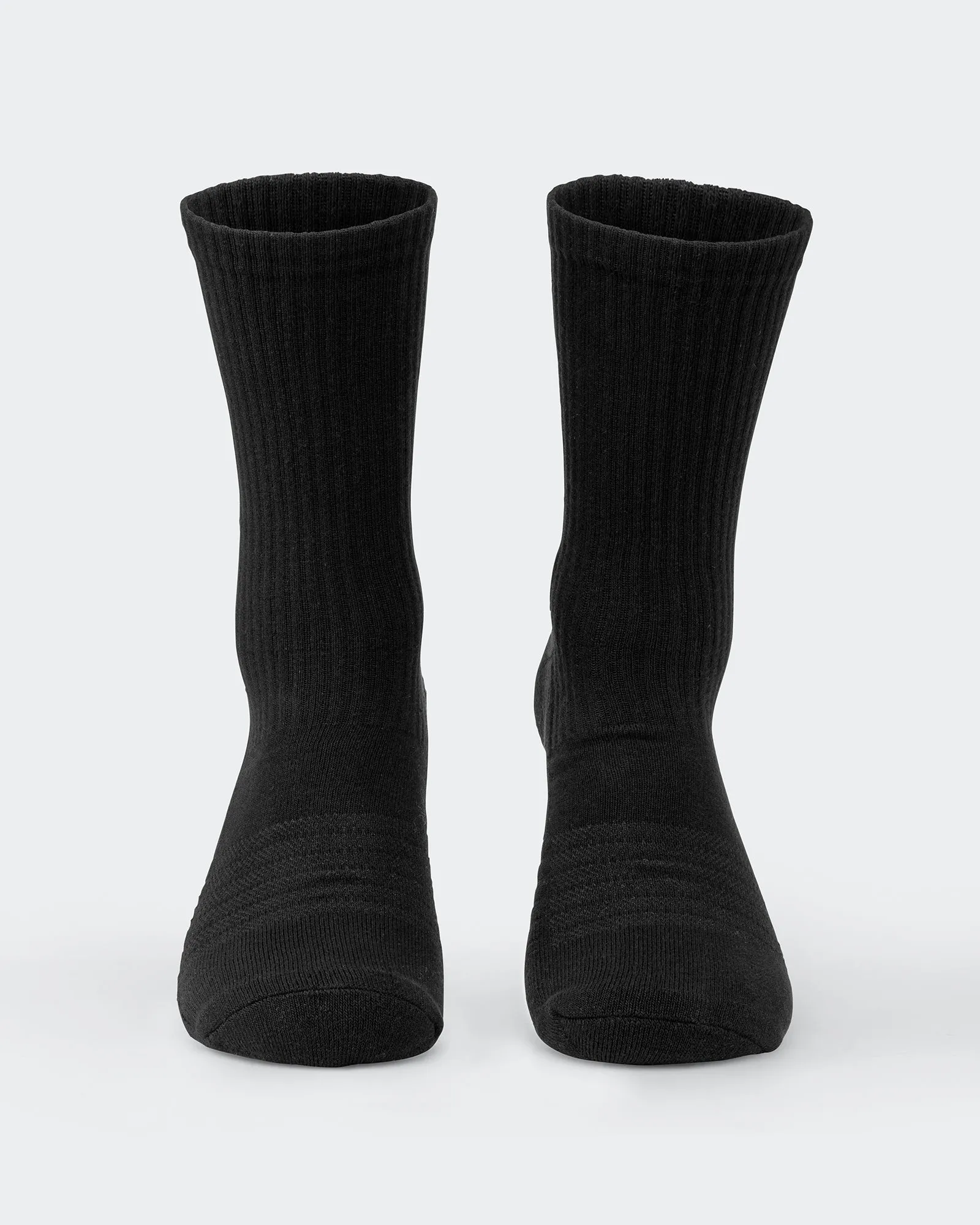 Mens Trainer Crew Sock 2 pack - Black White sold by Muscle Nation product image thumbnail 5