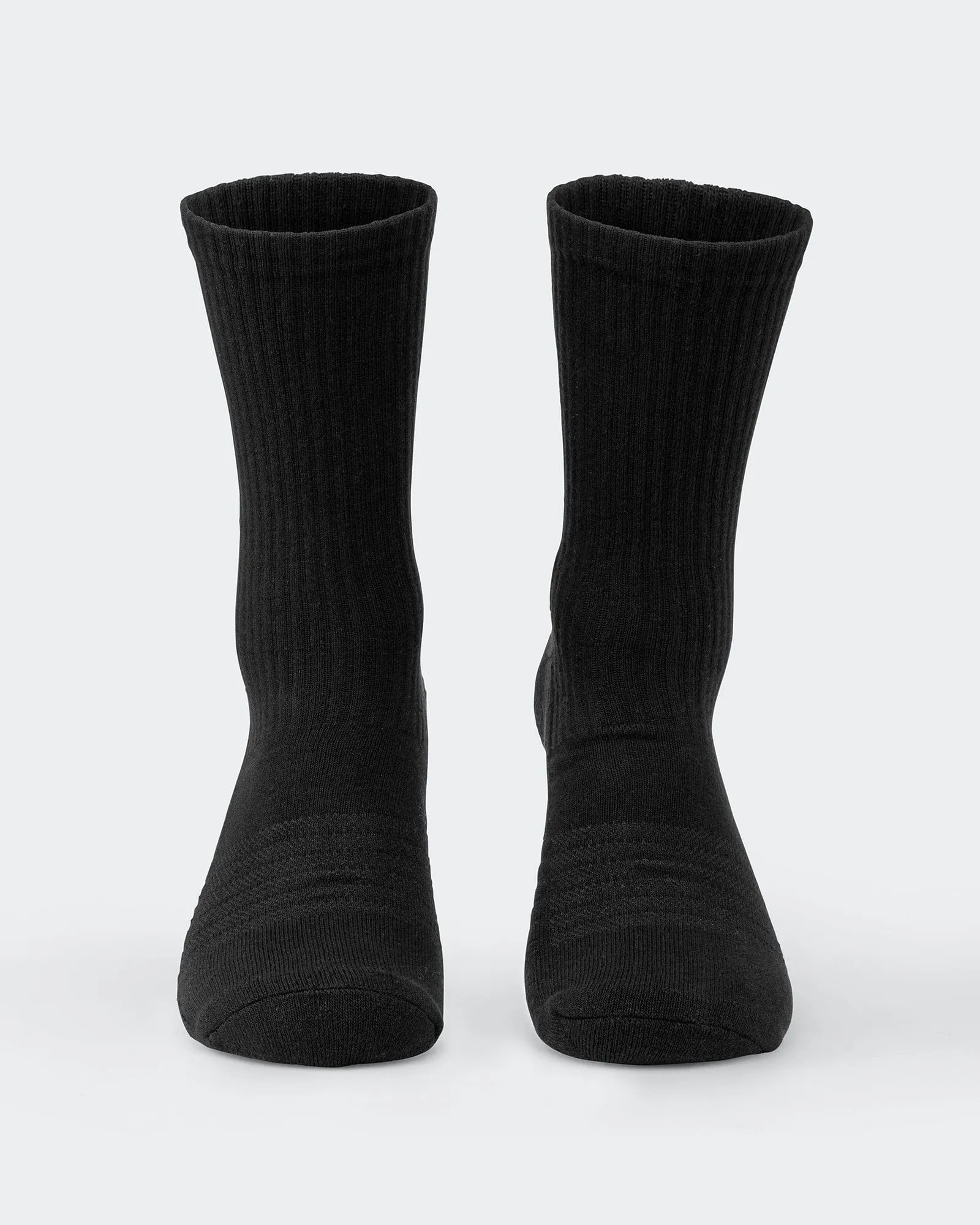 Mens Trainer Crew Socks 2 pack - Black / White sold by Muscle Nation product image thumbnail 5