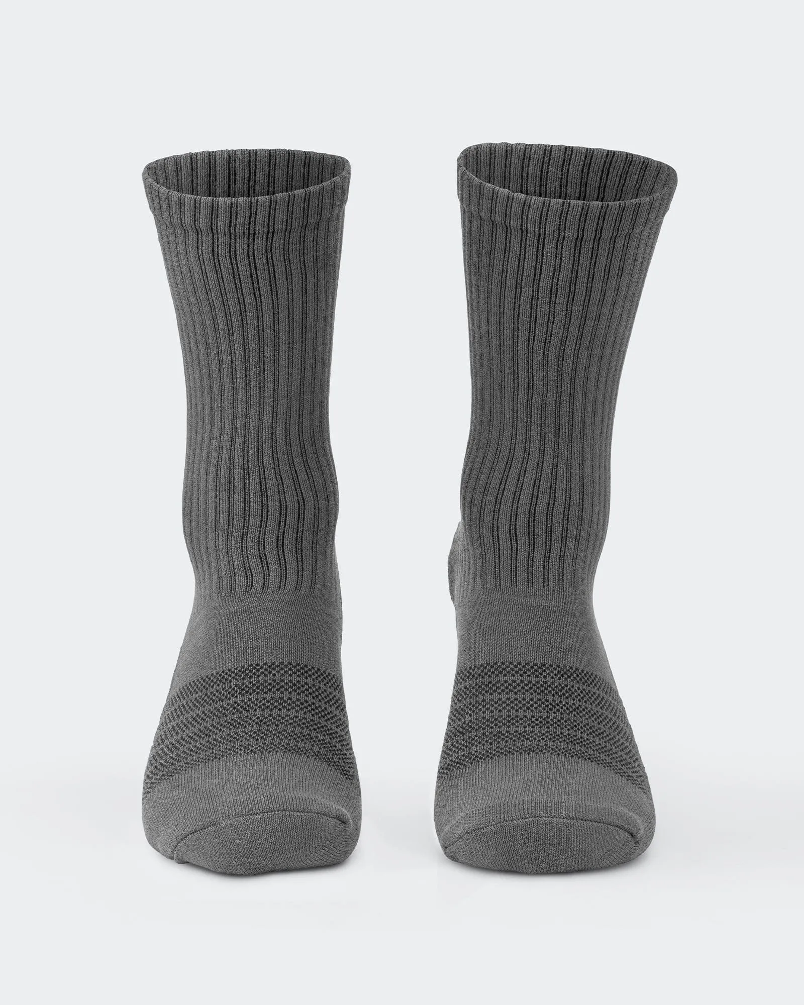 Mens Varsity Crew Socks 2 Pack - Charcoal sold by Muscle Nation product image thumbnail 2