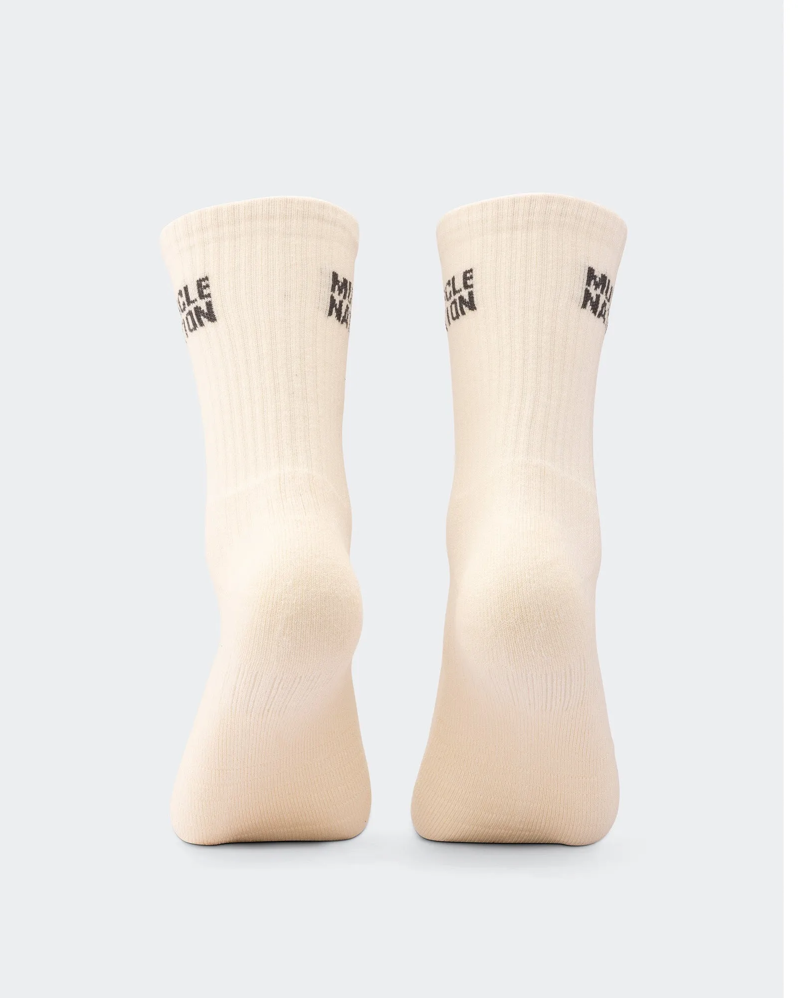 Mens Essential Crew Socks 2 Pack - Charcoal / Dew sold by Muscle Nation product image thumbnail 2