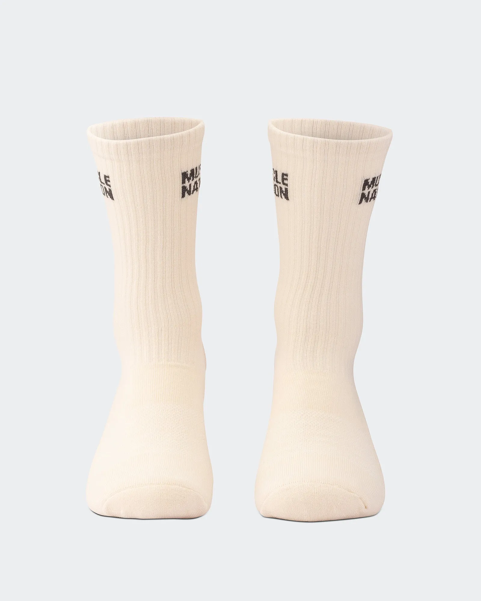 Mens Essential Crew Socks 2 Pack - Charcoal / Dew sold by Muscle Nation product image thumbnail 4