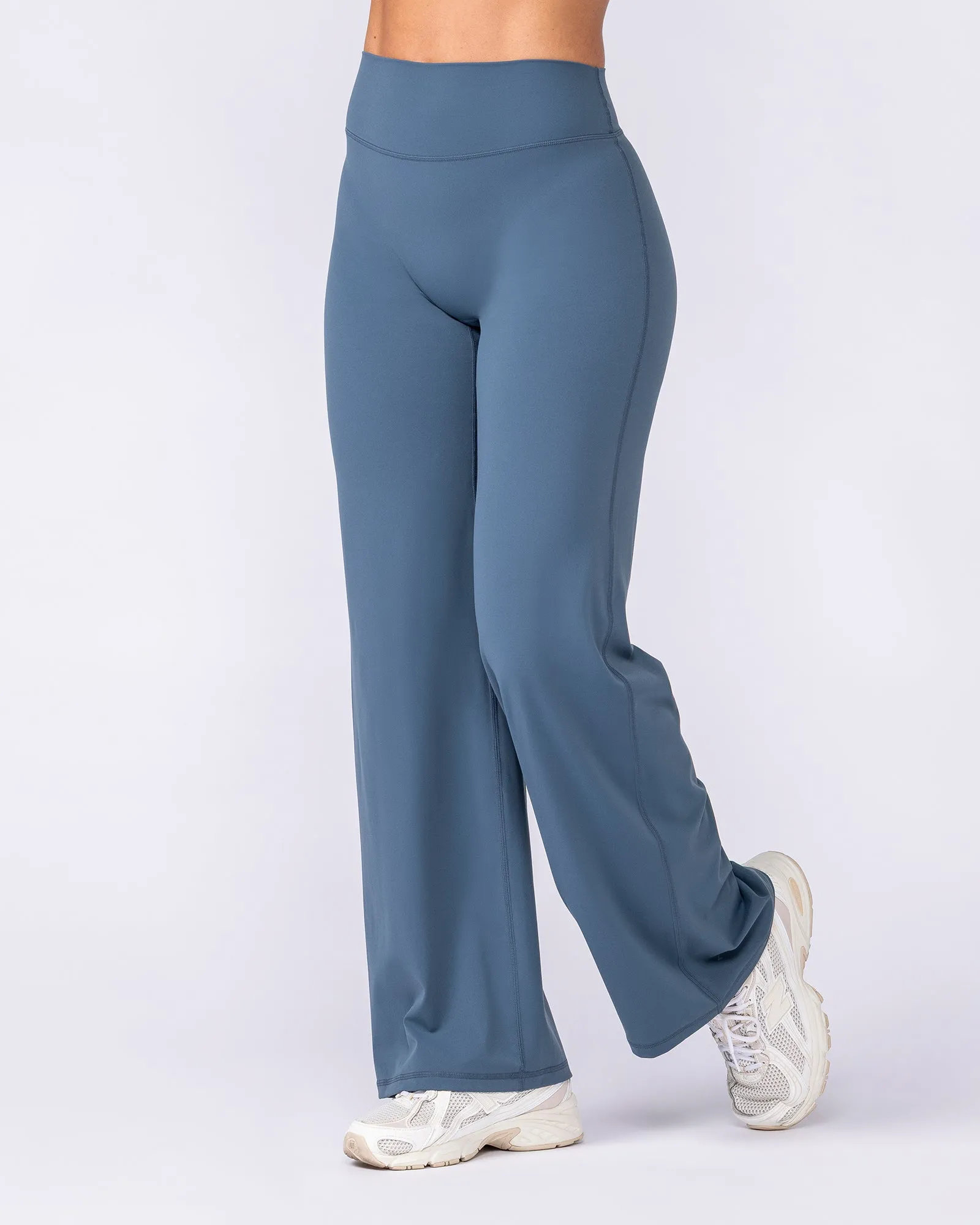Aura Straight Leg Leggings Regular - Sapphire sold by Muscle Nation product image thumbnail 4