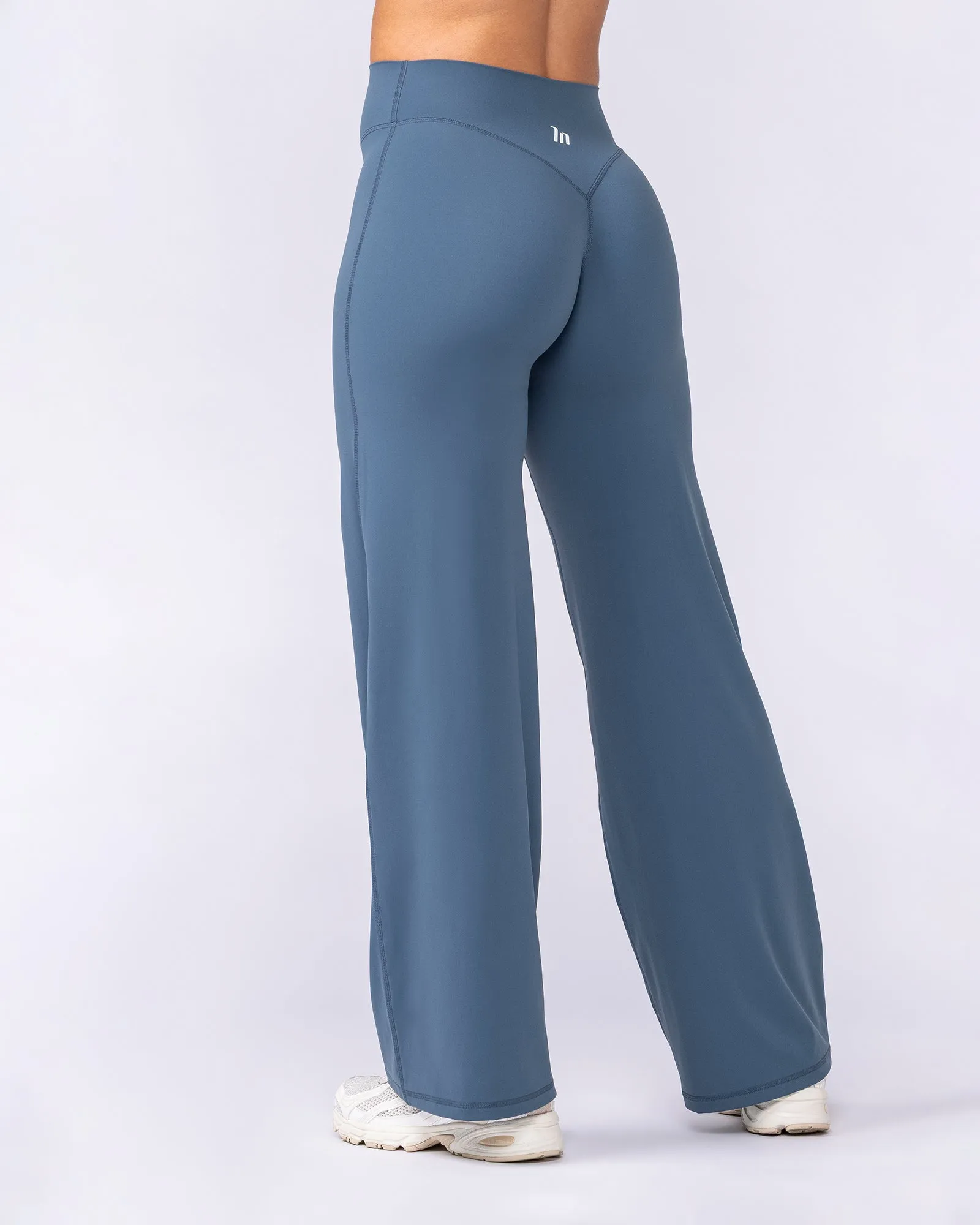 Aura Straight Leg Leggings Regular - Sapphire sold by Muscle Nation product image thumbnail 5
