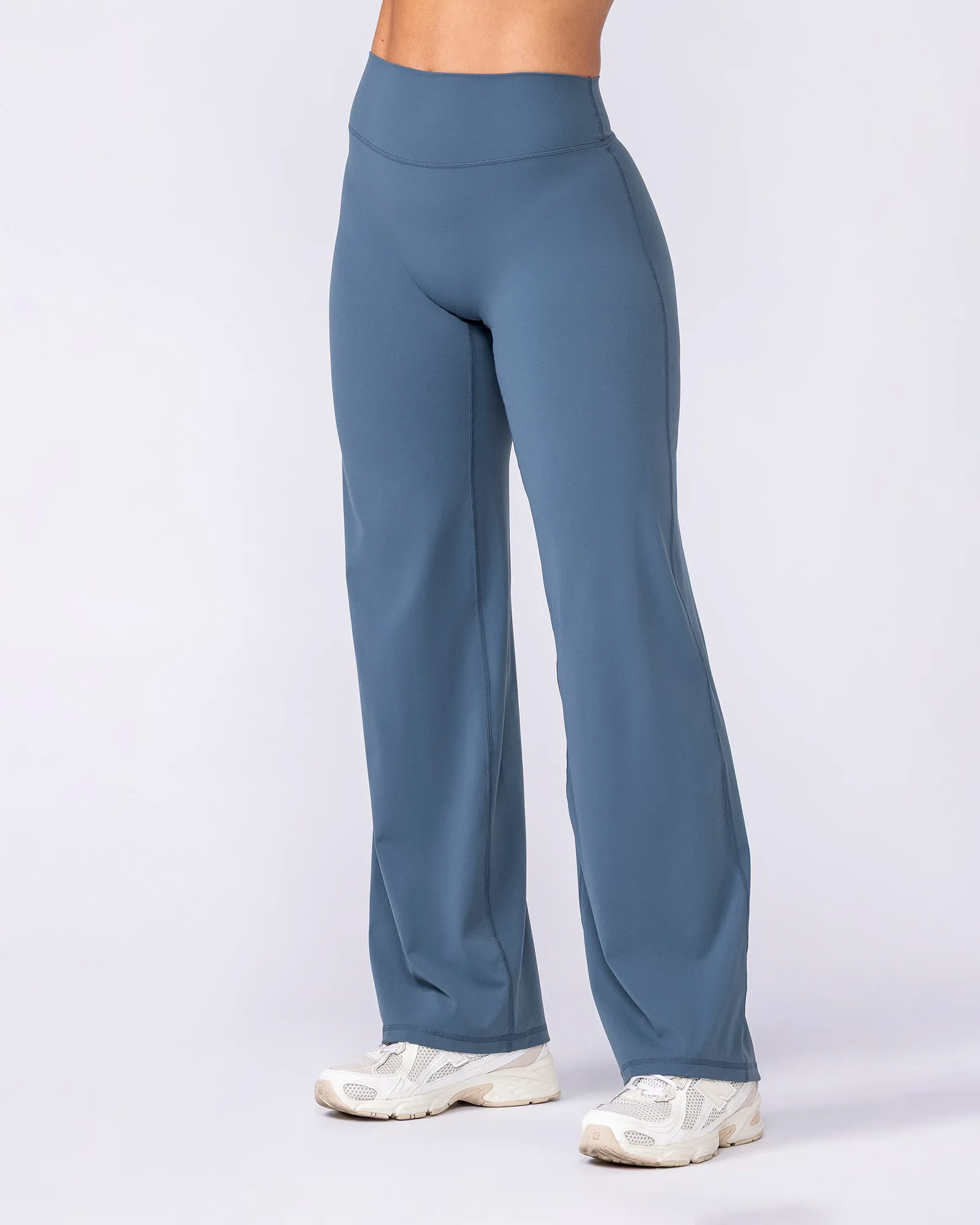 Aura Straight Leg Leggings Regular - Sapphire sold by Muscle Nation product image thumbnail 3