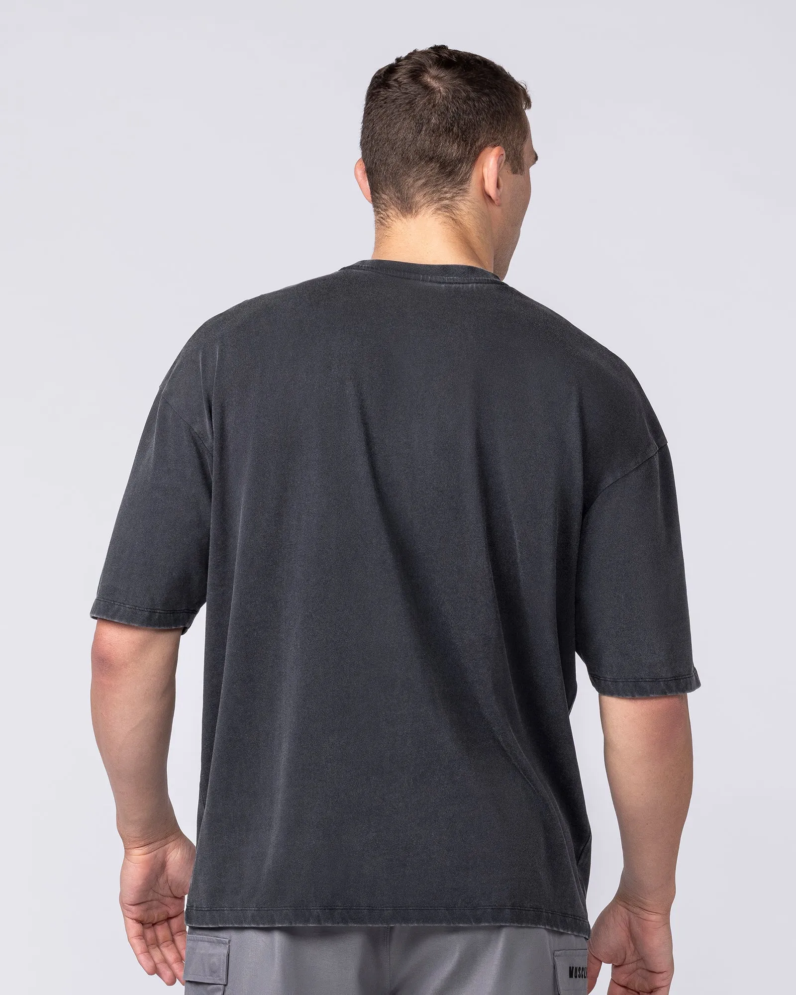 Cobras Oversized Tee - Washed Black sold by Muscle Nation product image thumbnail 5