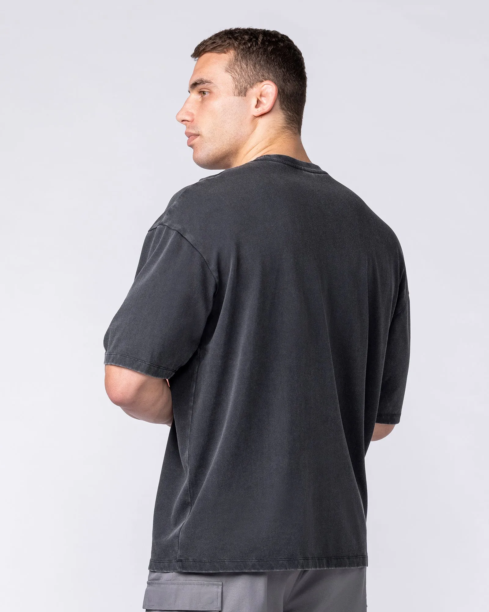 Cobras Oversized Tee - Washed Black sold by Muscle Nation product image thumbnail 2