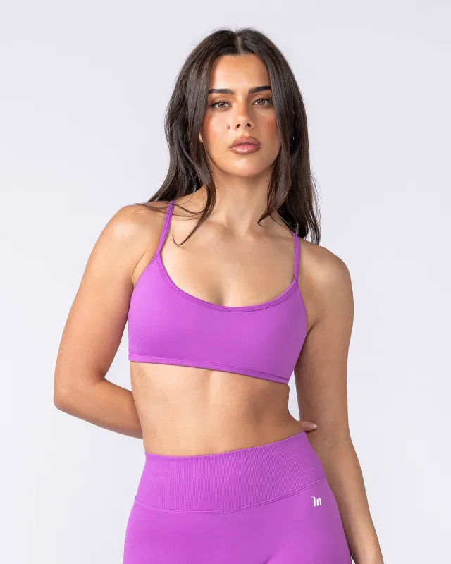 Sculpt Seamless Bralette - Violet Pop made by Muscle Nation
