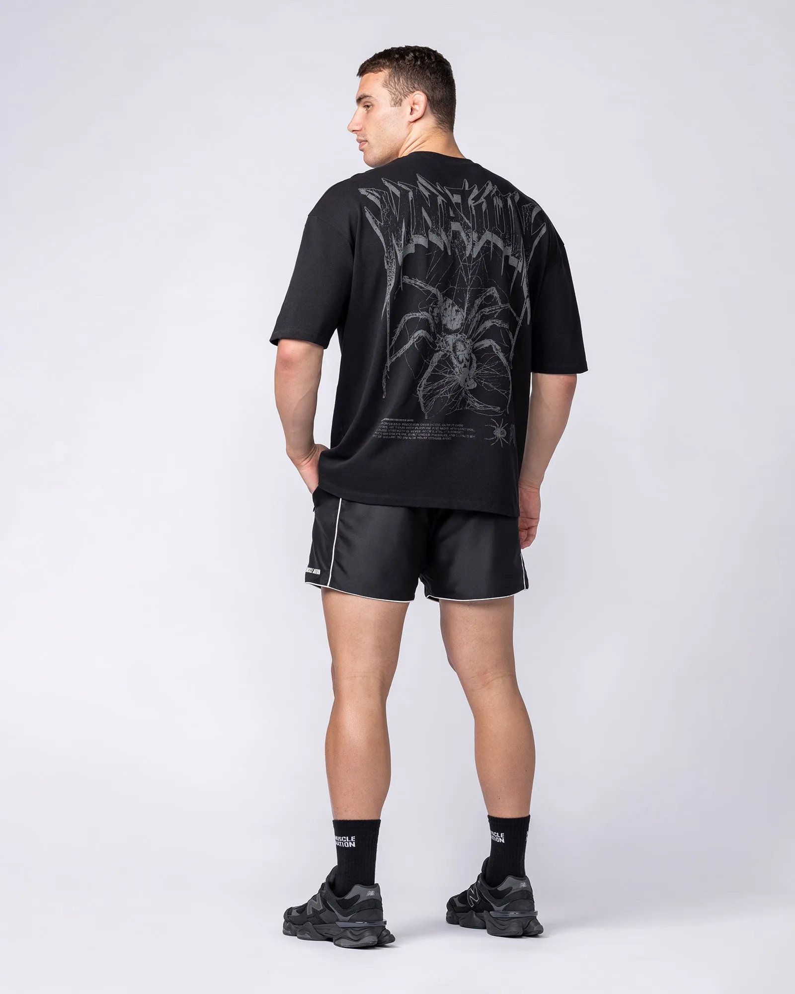 Nightfall Oversized Tee - Black sold by Muscle Nation product image thumbnail 5