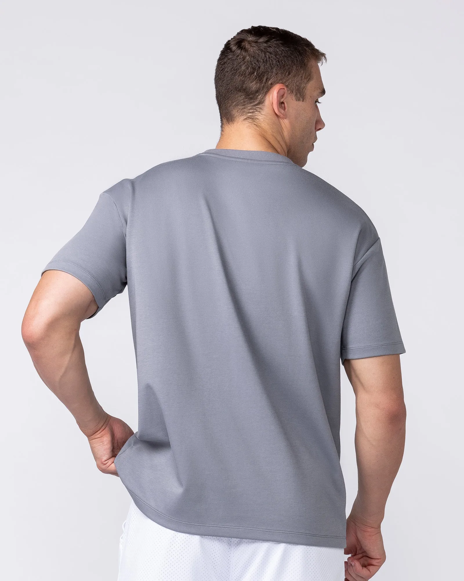 Daily Regular Fit Tee - Cement sold by Muscle Nation product image thumbnail 4