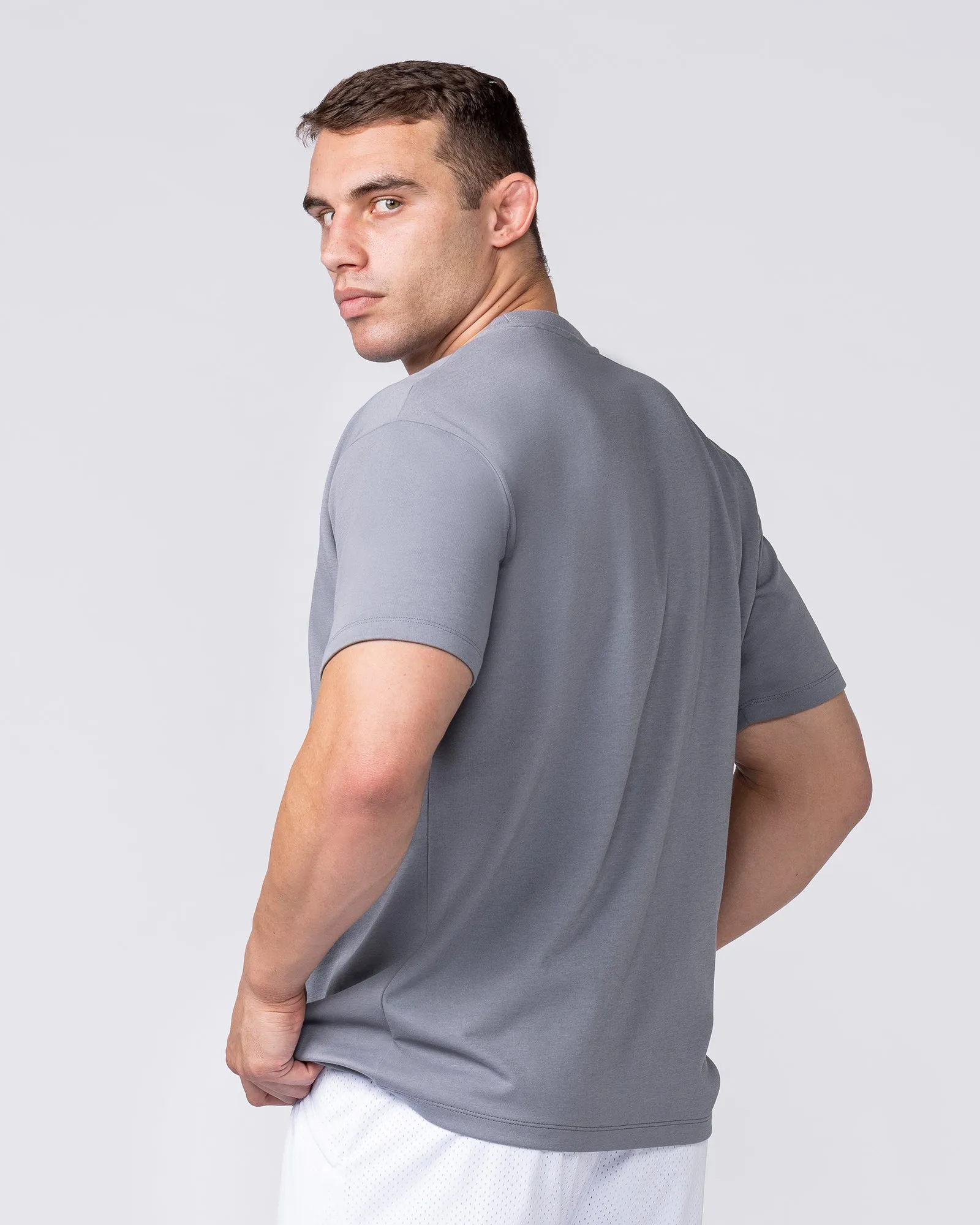 Daily Regular Fit Tee - Cement sold by Muscle Nation product image thumbnail 2