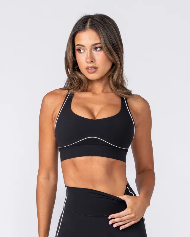 Full Force Bra - Black made by Muscle Nation