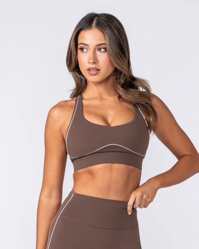 Full Force Bra - Chestnut made by Muscle Nation