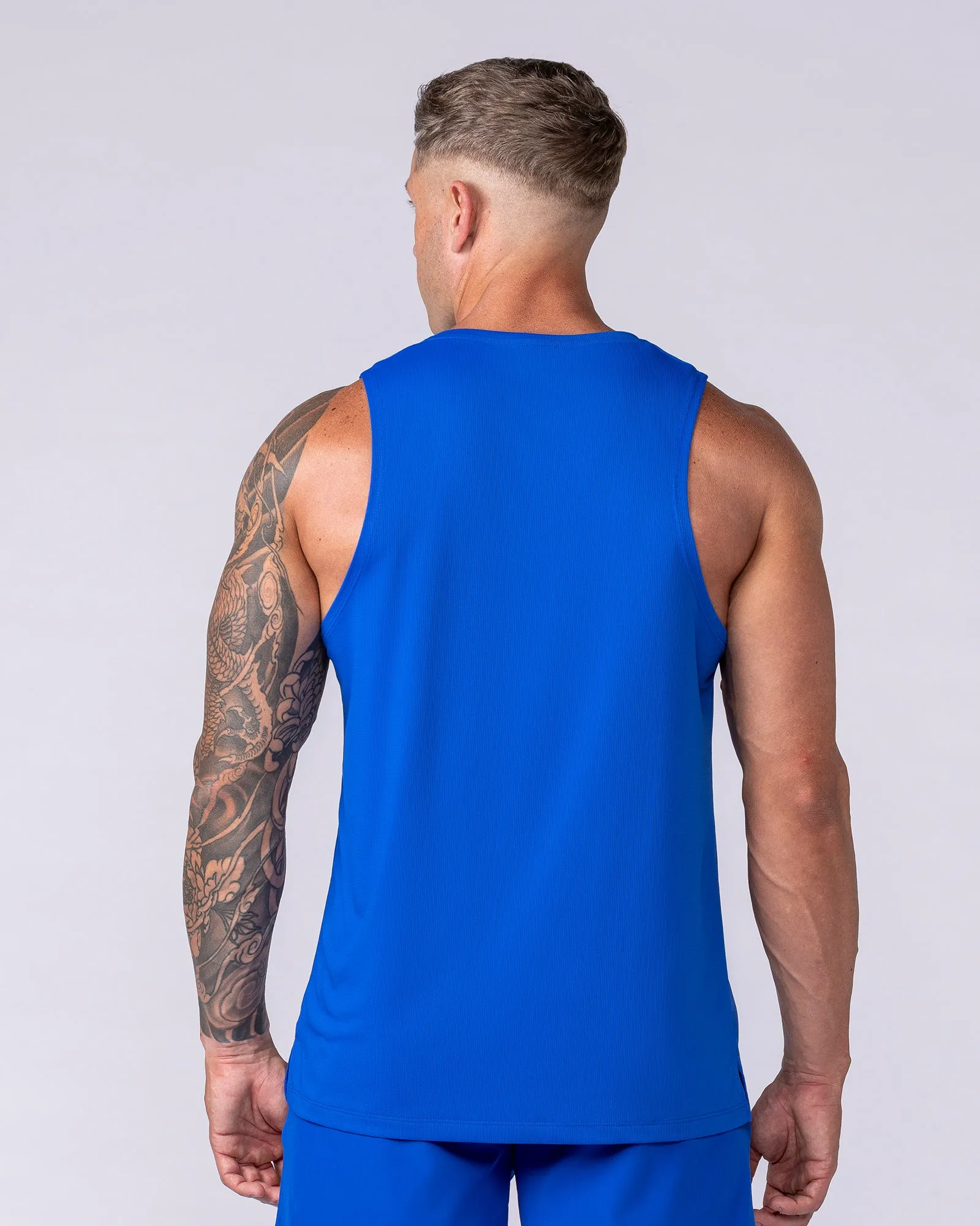 Aero Active Tank - Bondi Blue sold by Muscle Nation product image thumbnail 4