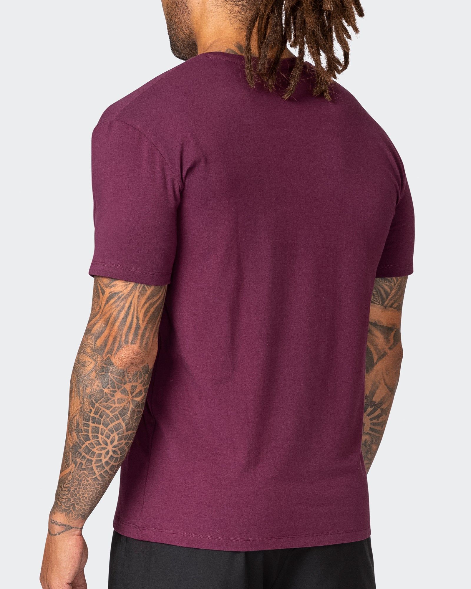 Strike Tee - Blackberry sold by Muscle Nation product image thumbnail 5