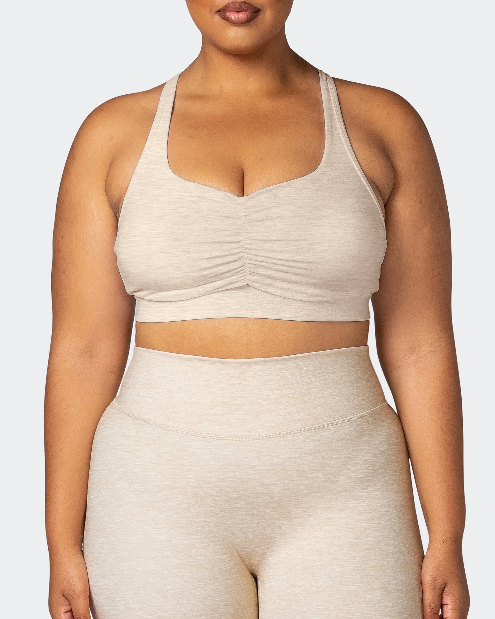Purpose Bra - Almond Marl sold by Muscle Nation product image thumbnail 2