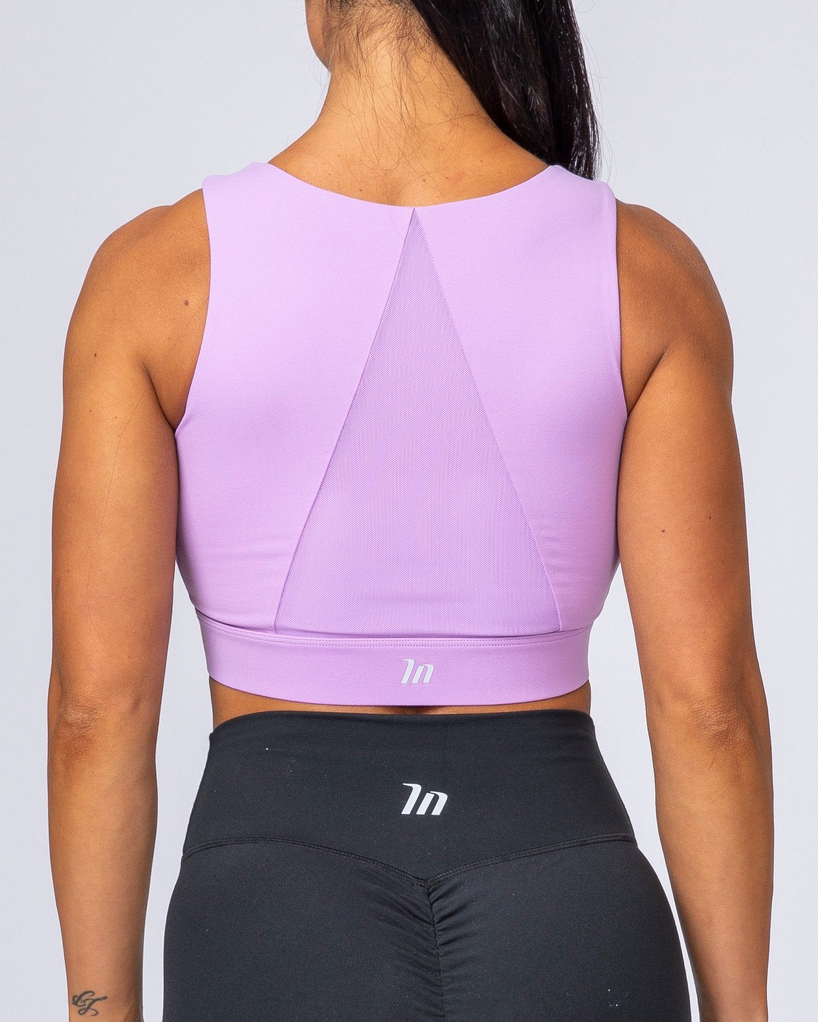 Zip Up Bra - Lilac sold by Muscle Nation product image thumbnail 5