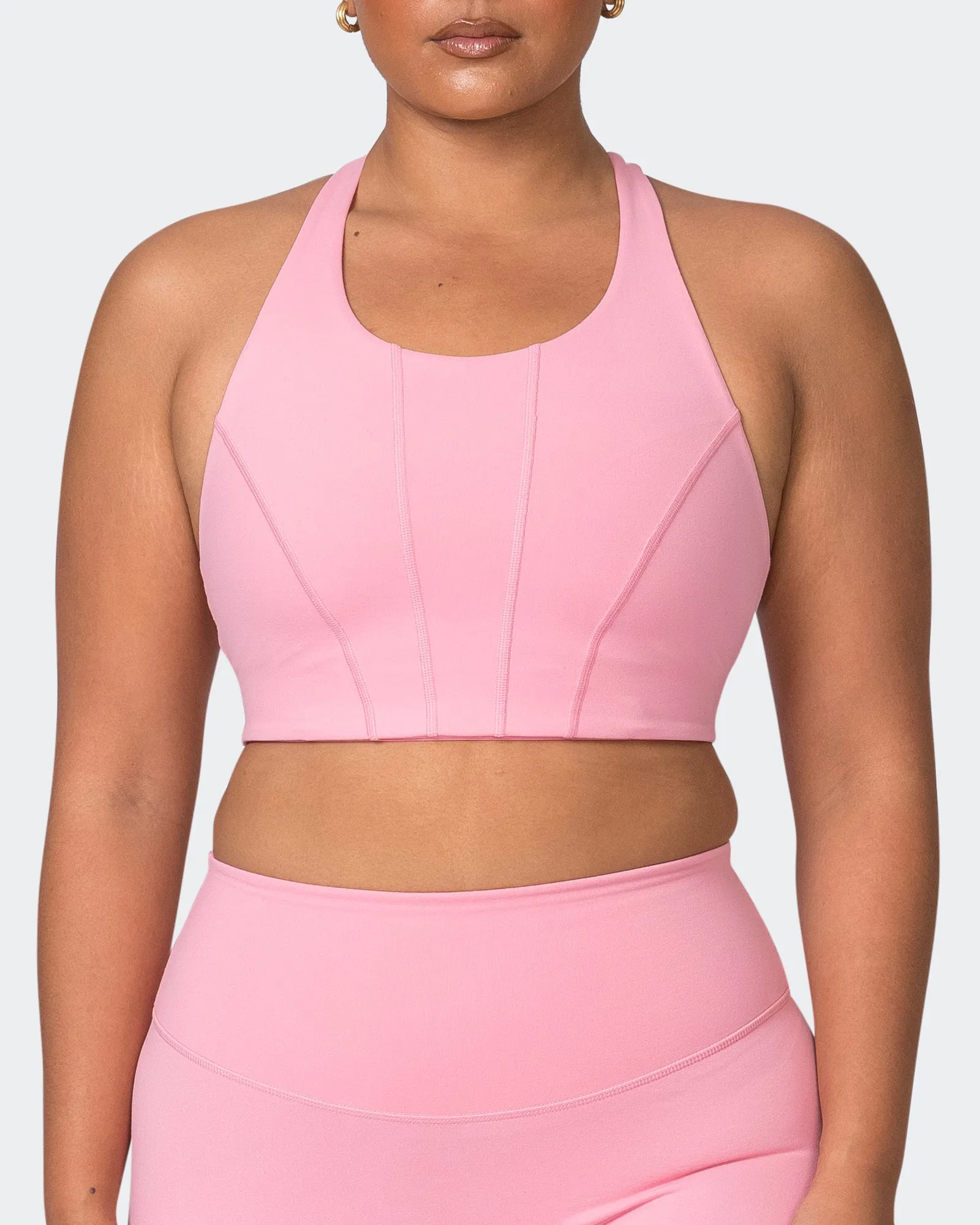 Snatched Bra - Strawberry Pink sold by Muscle Nation product image thumbnail 2