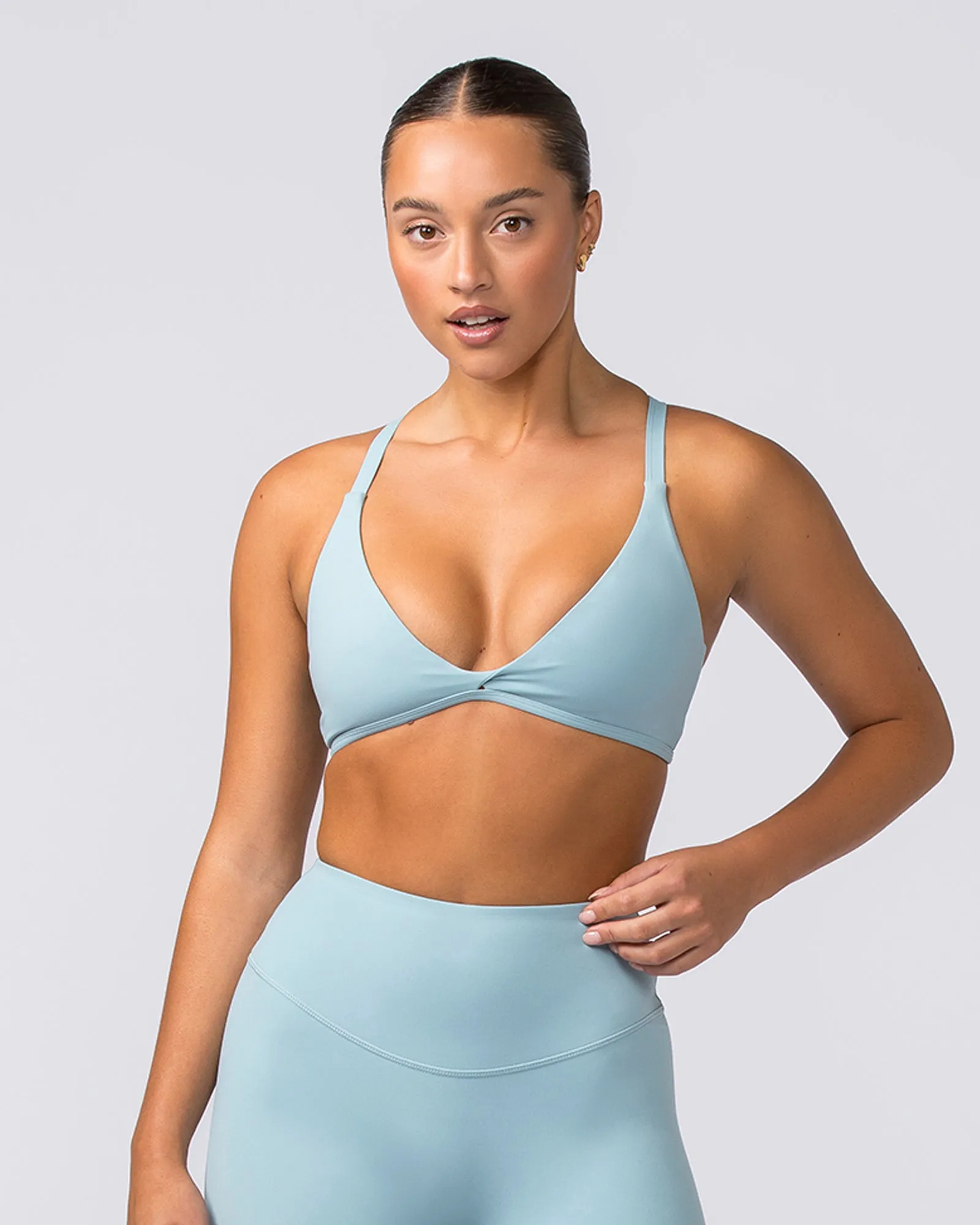Aurora Bralette - Dusk Blue sold by Muscle Nation
